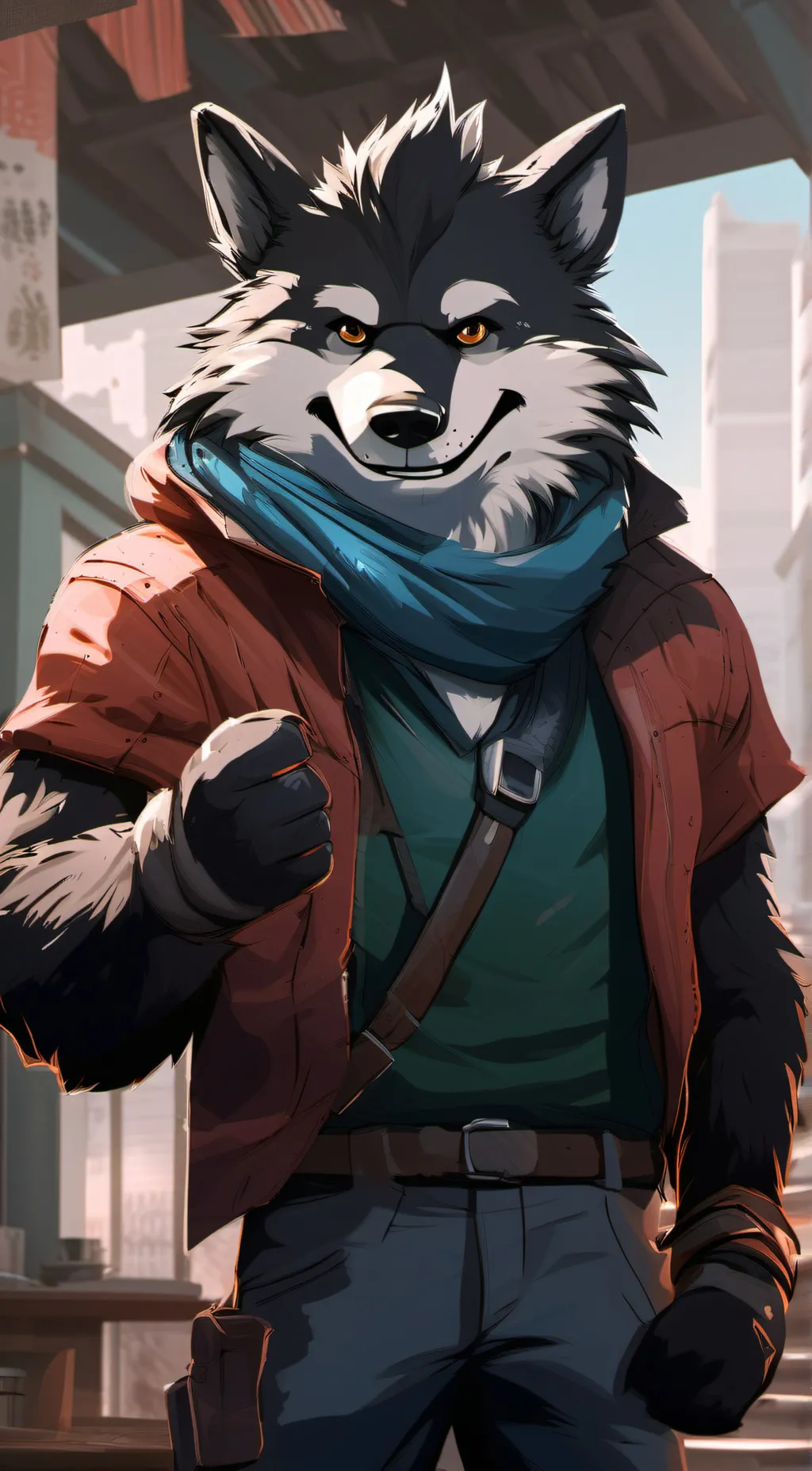 ai character: Jamme background