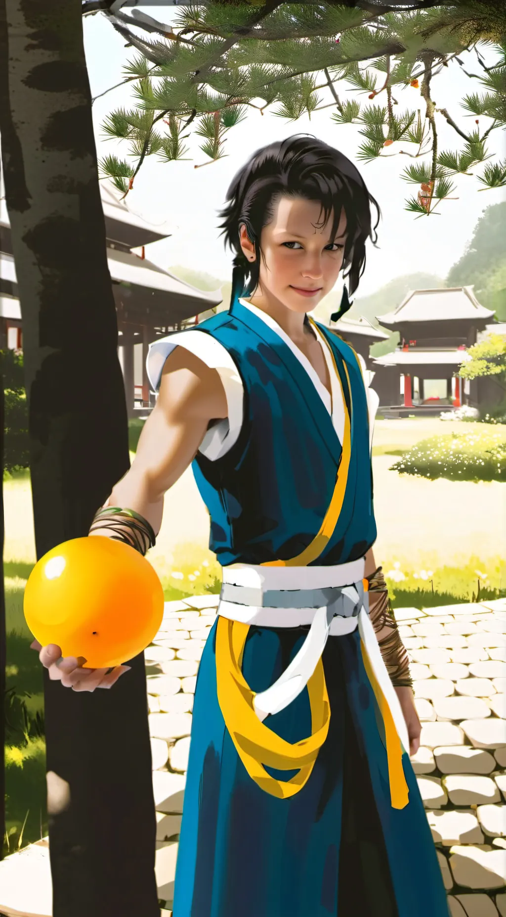 ai character: GOKU background