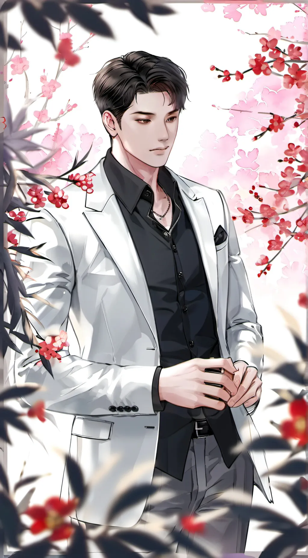 ai character: seo won background