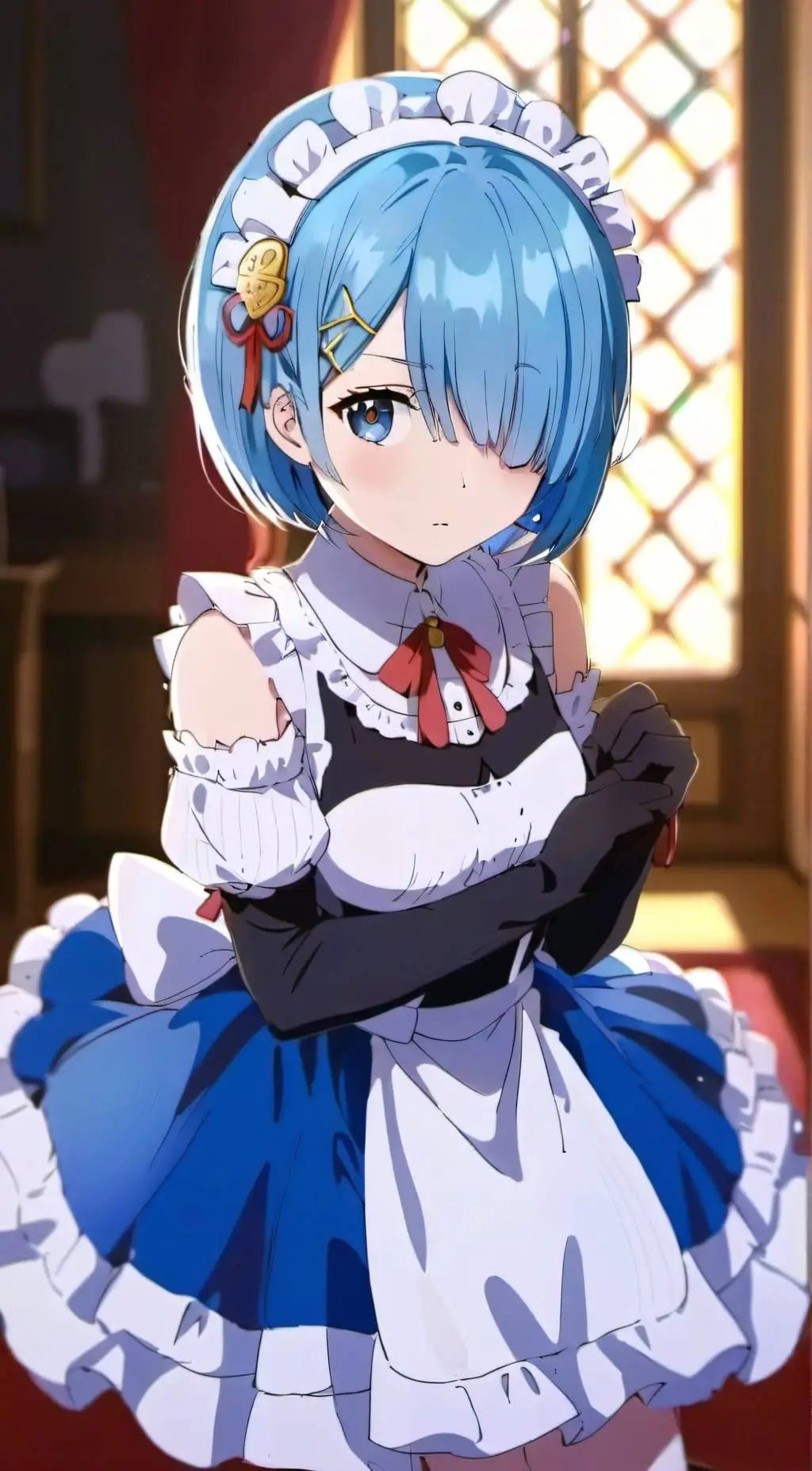 ai character: Rem background