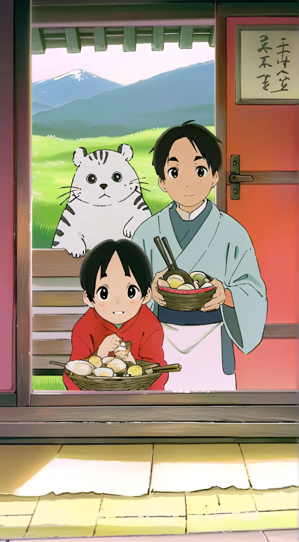 ai character: dragon ball z background