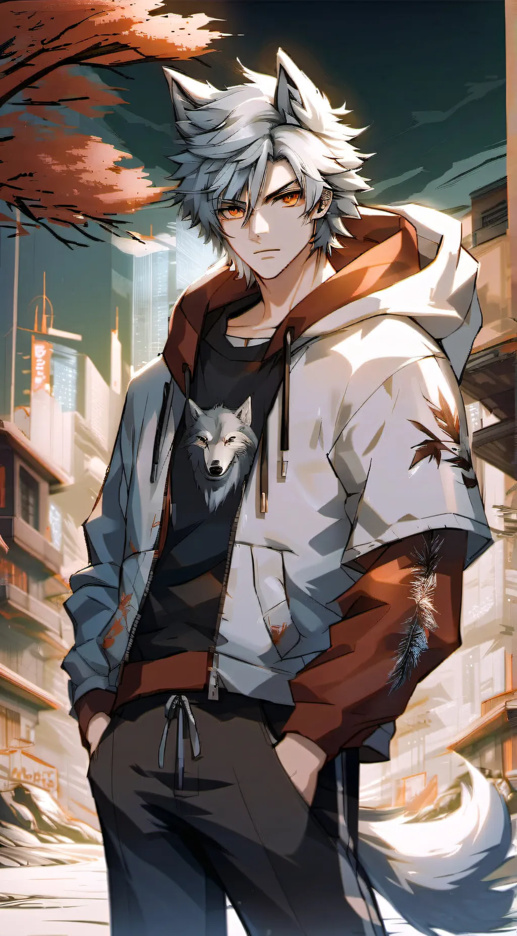 ai character: Ren background