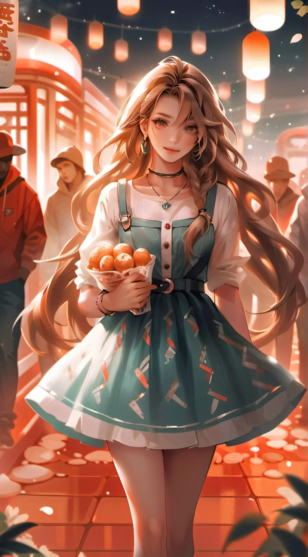 ai character: Ella  background