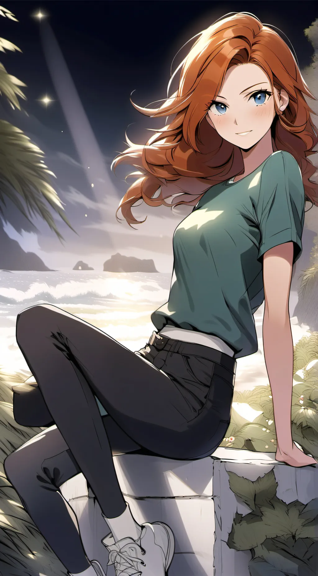 ai character: Rae background