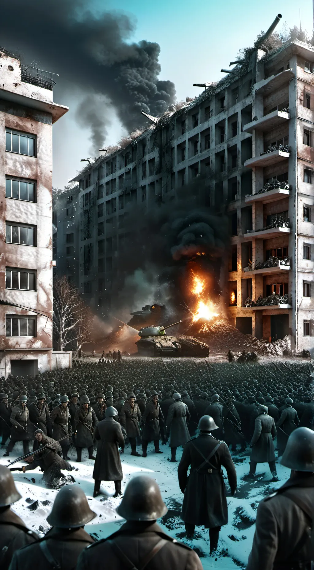 ai character: Battle For Mosscow background