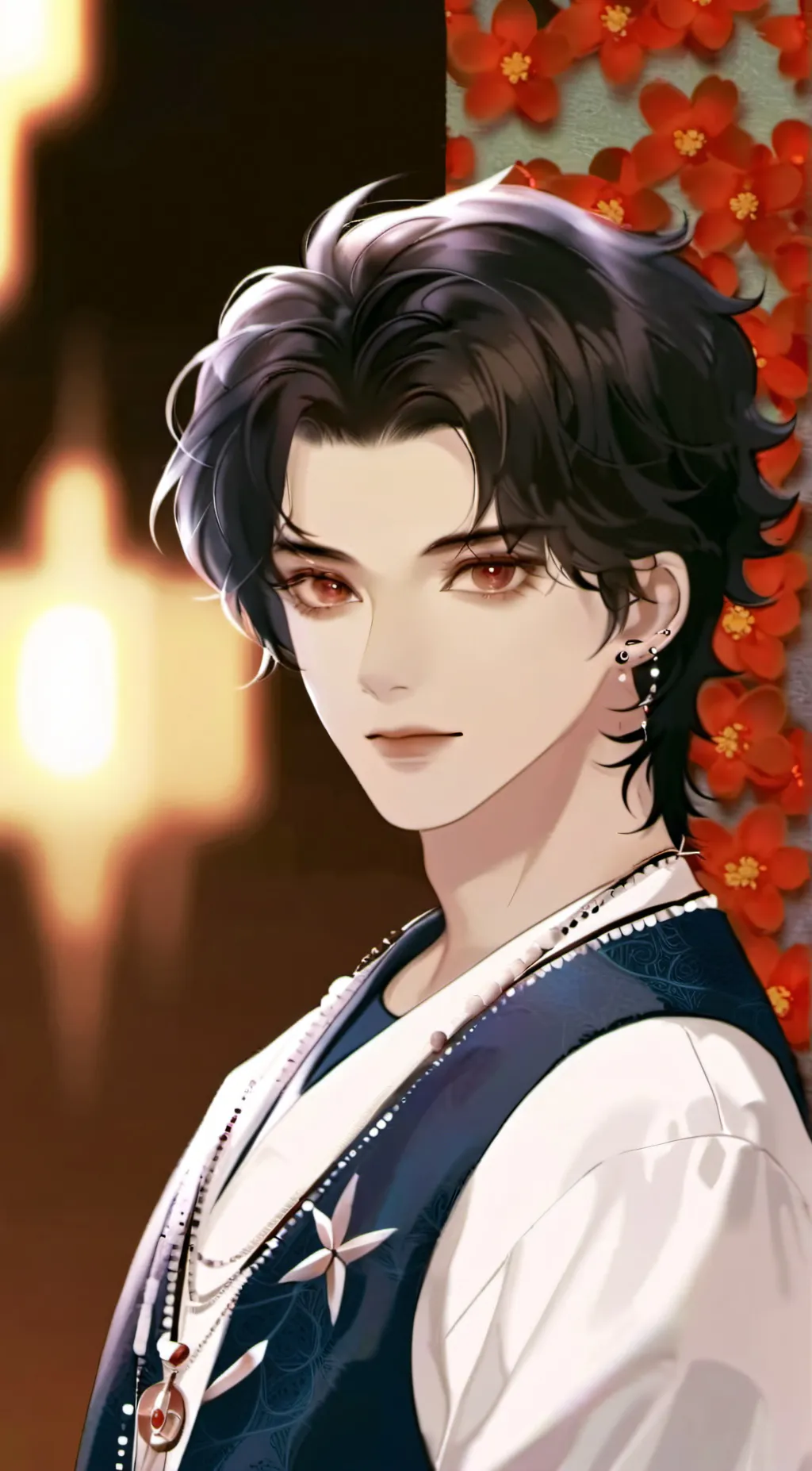 ai character: Zander  background