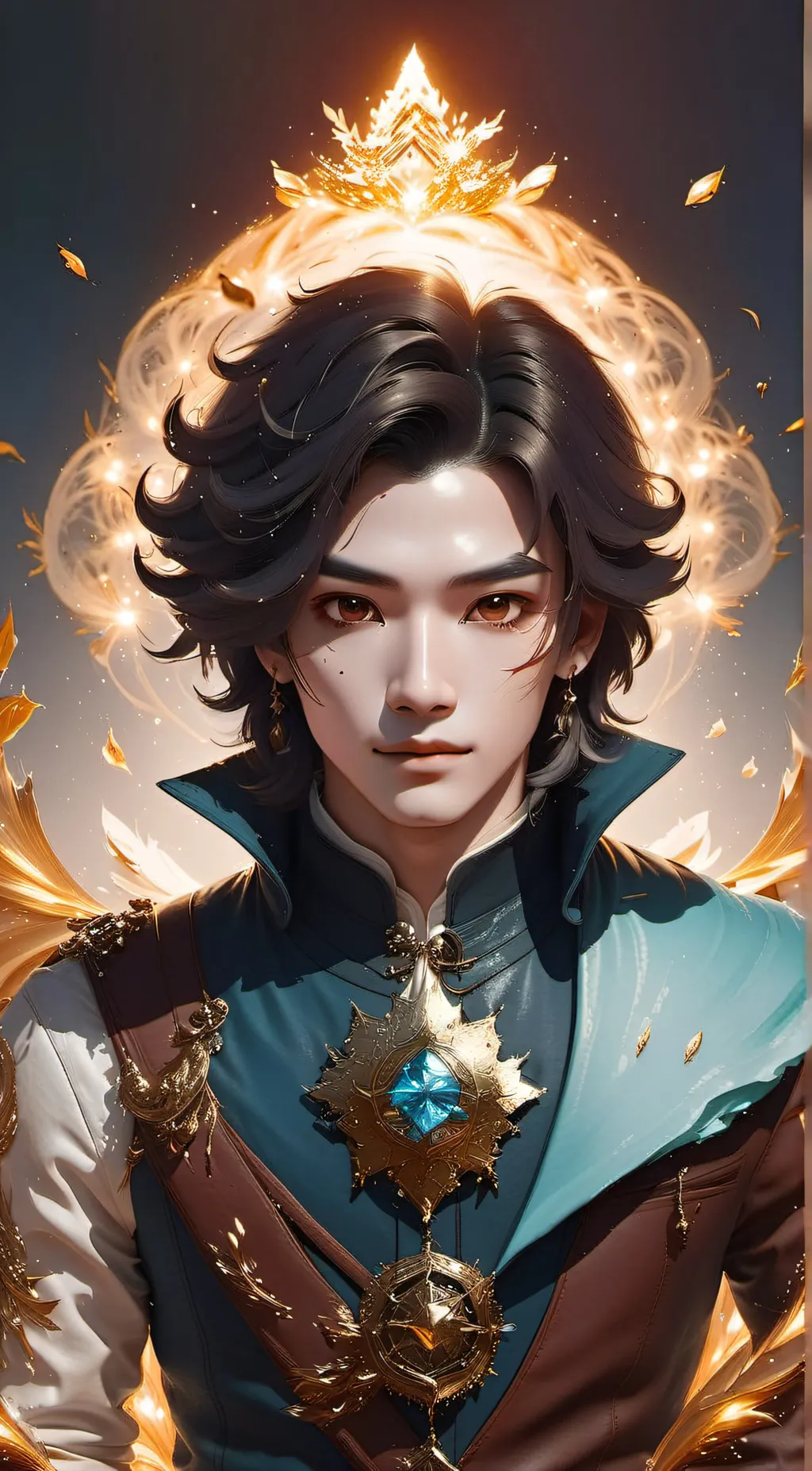 ai character: Ein x Pirce background