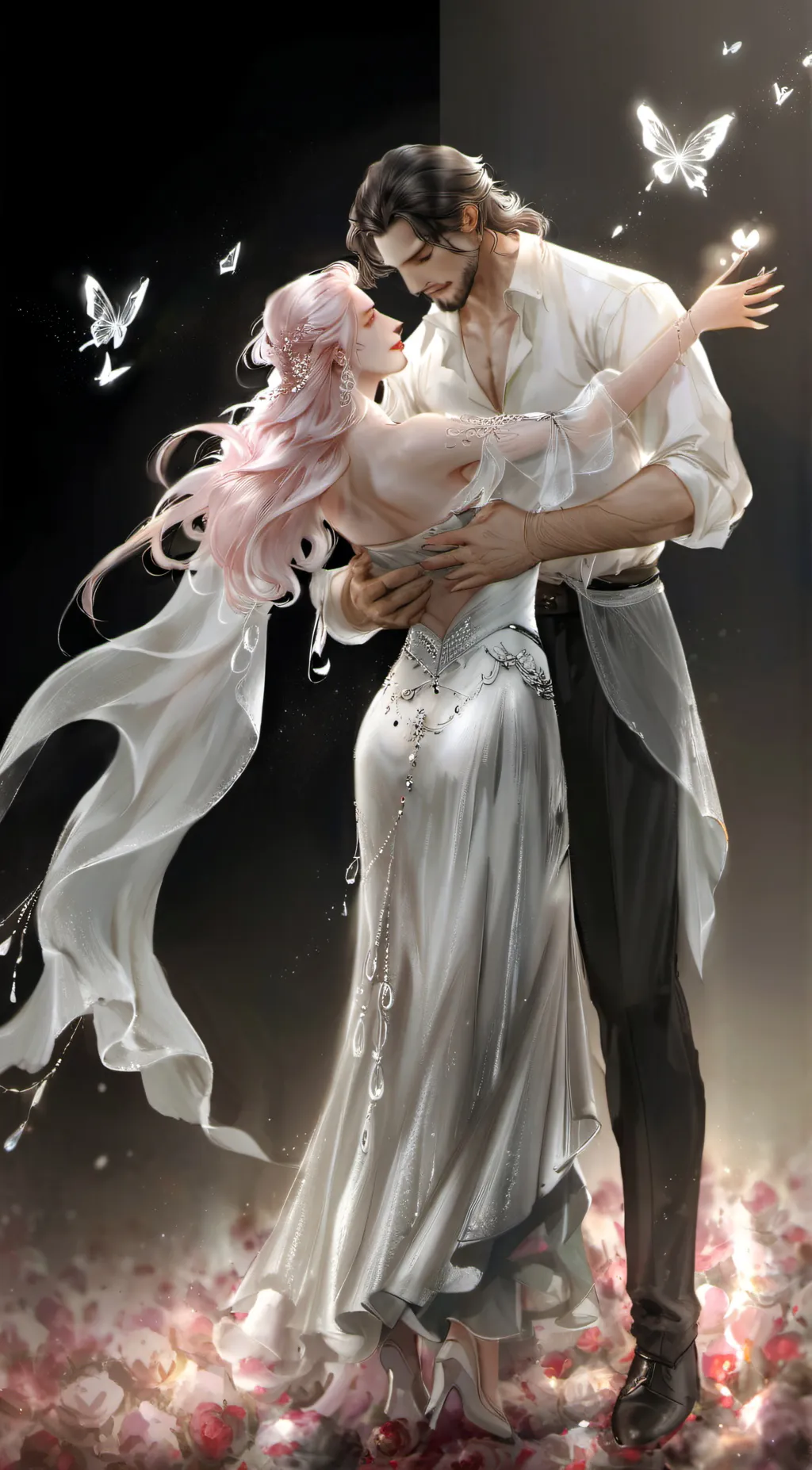 ai character: meli y natalie background