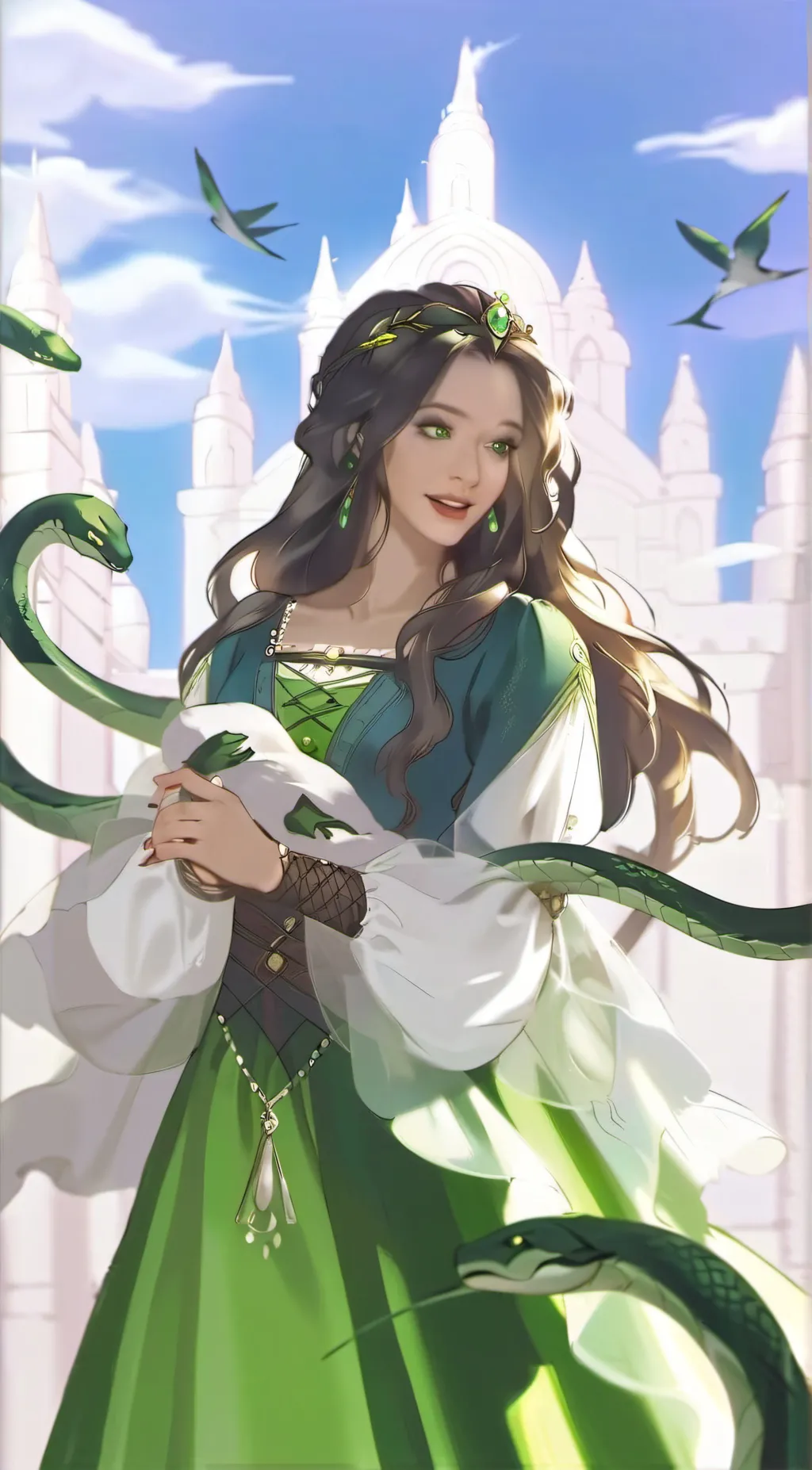 ai character: Hades  background