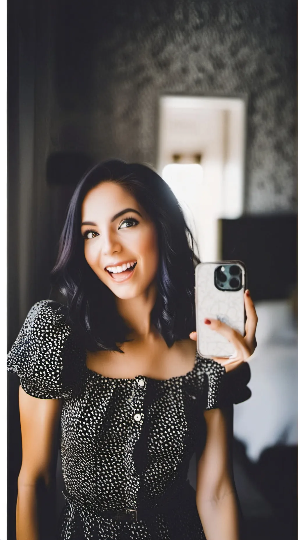 ai character: Karamel kitty  background