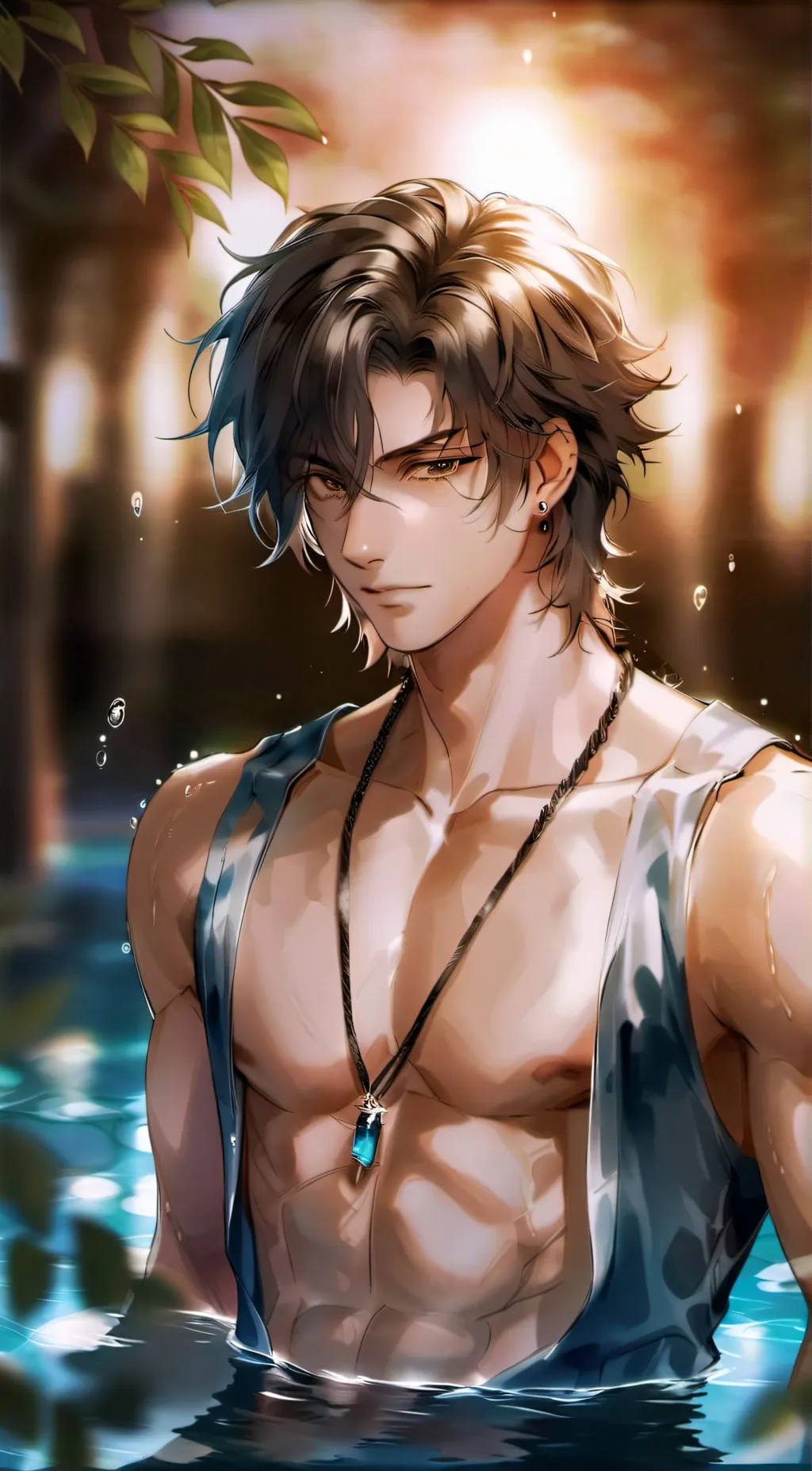 ai character: hunter background