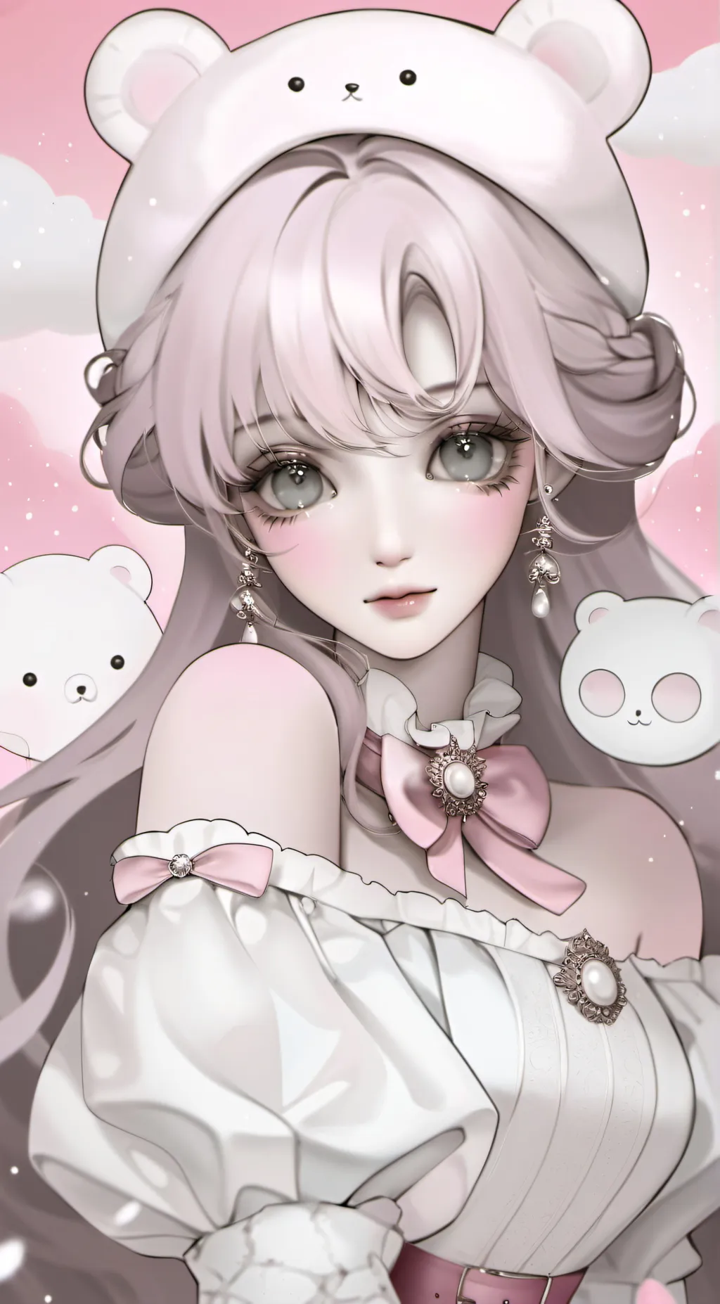 ai character: Lily background