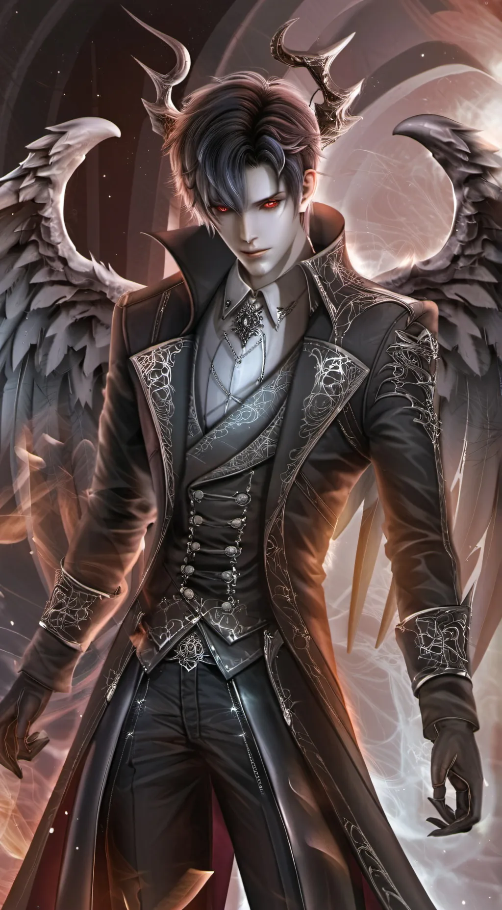 ai character: damian background