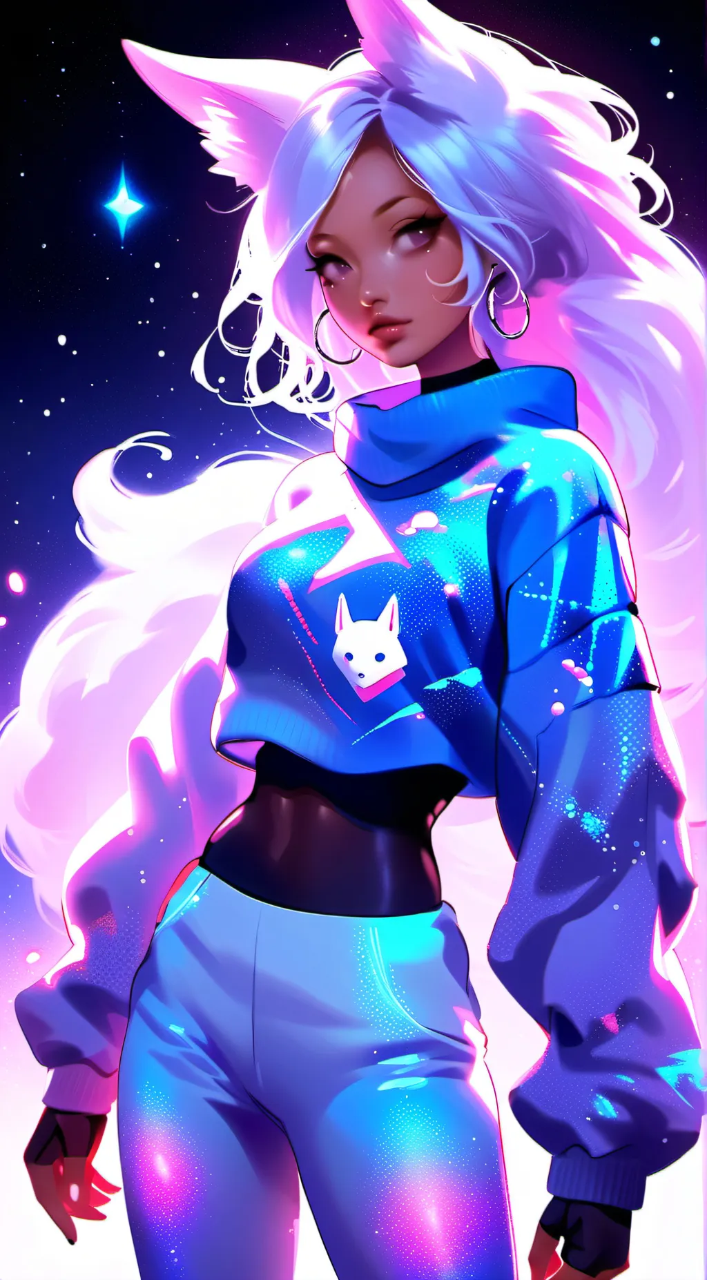 ai character: Skyla background