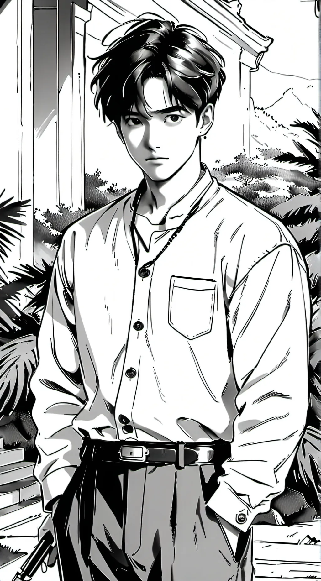 ai character: xandher background