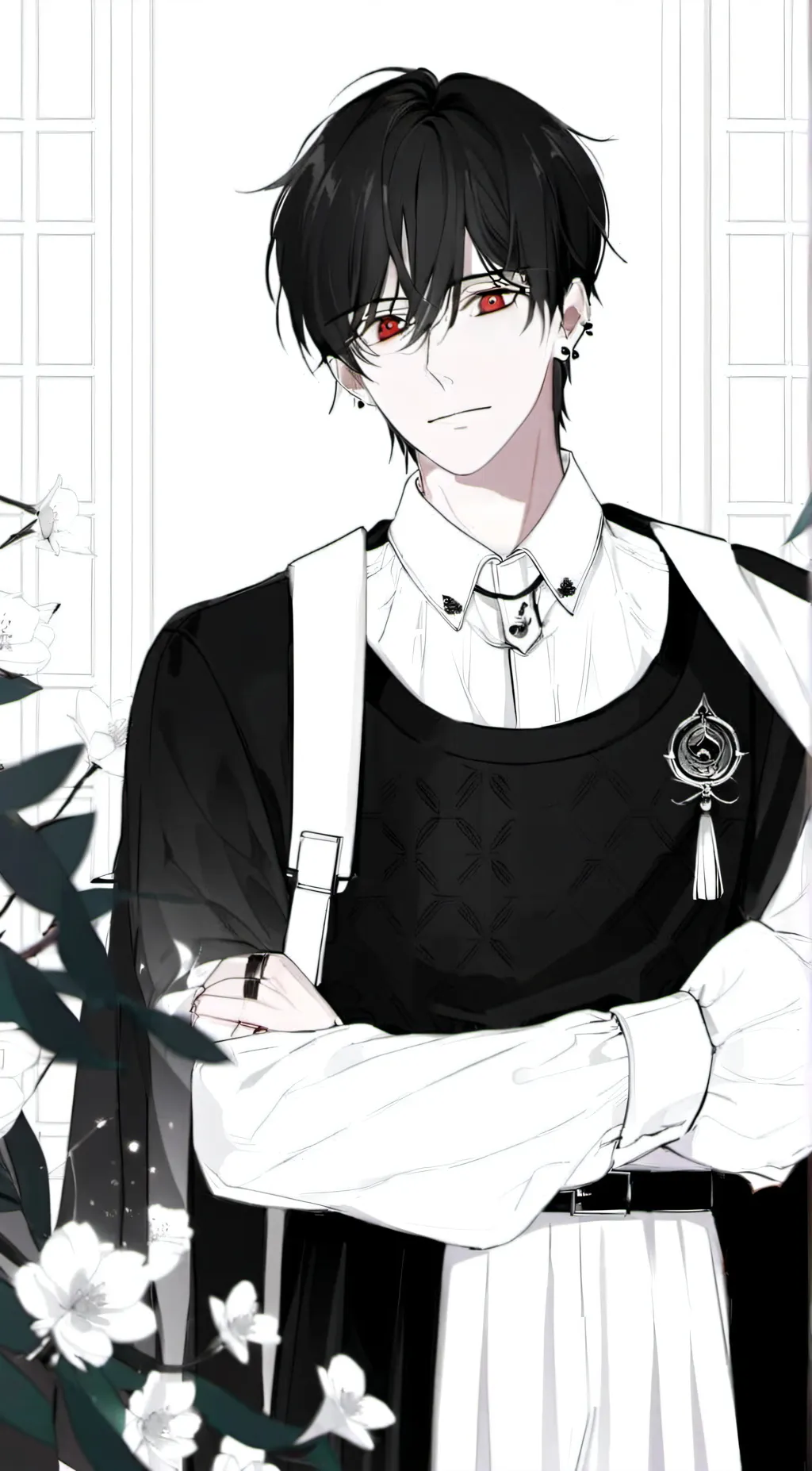 ai character: Andre  background