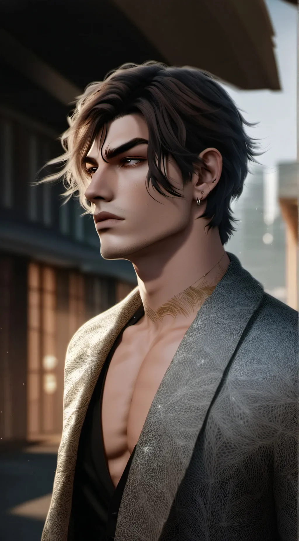 ai character: Andrew gates background