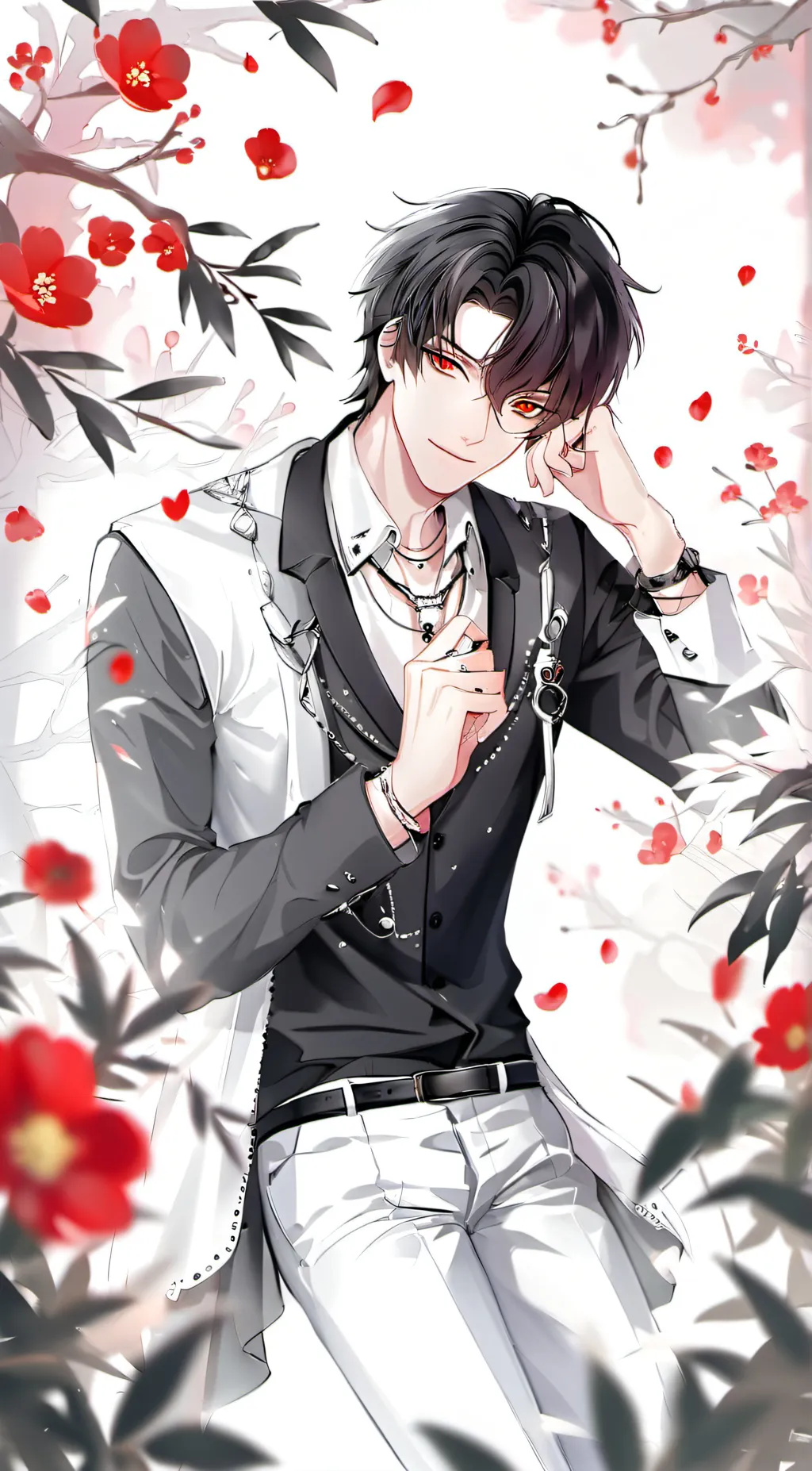 ai character: Liam  background