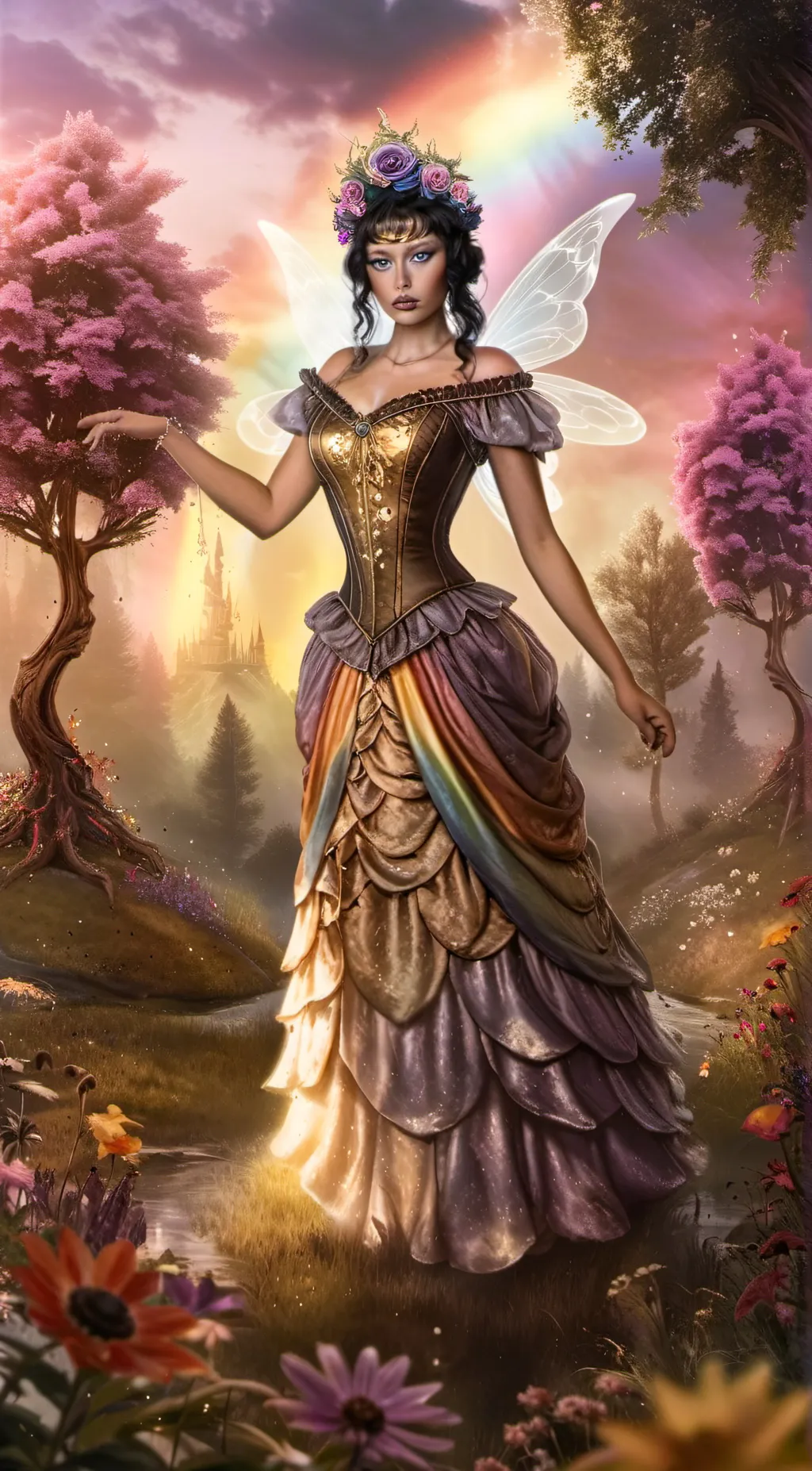 ai character: Freya background