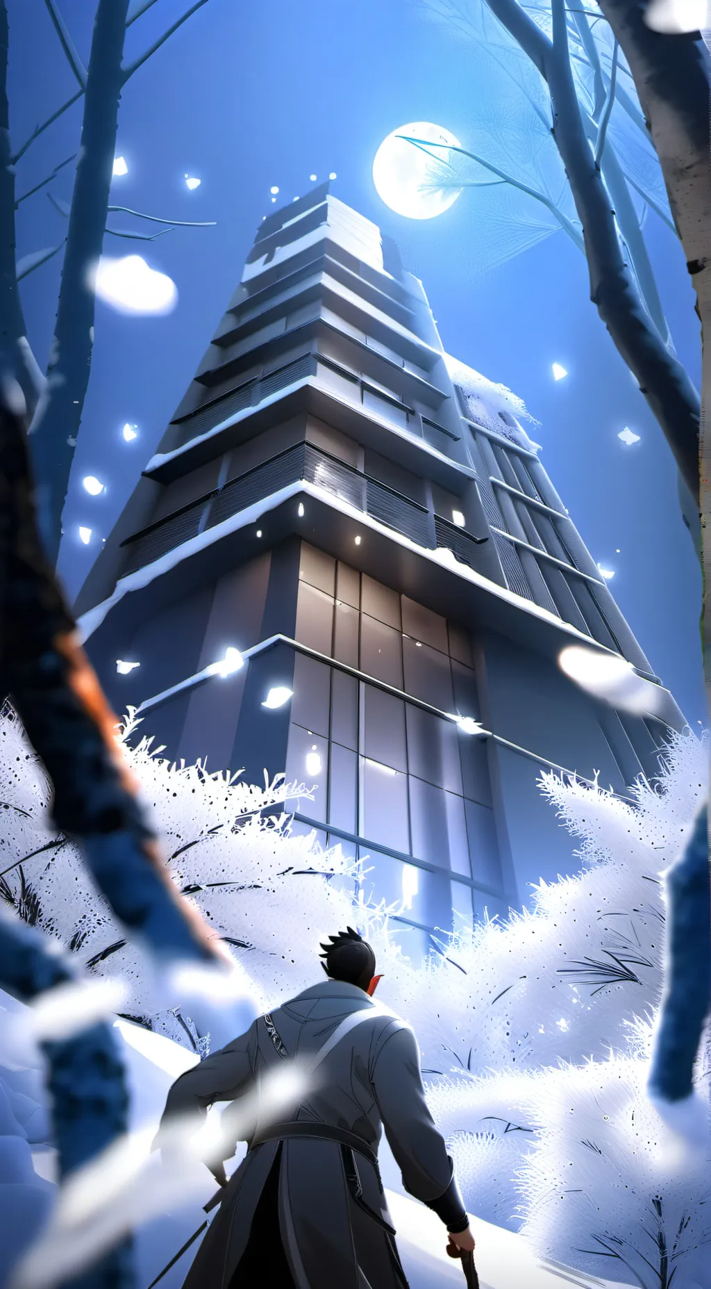 ai character: husk angel kid background