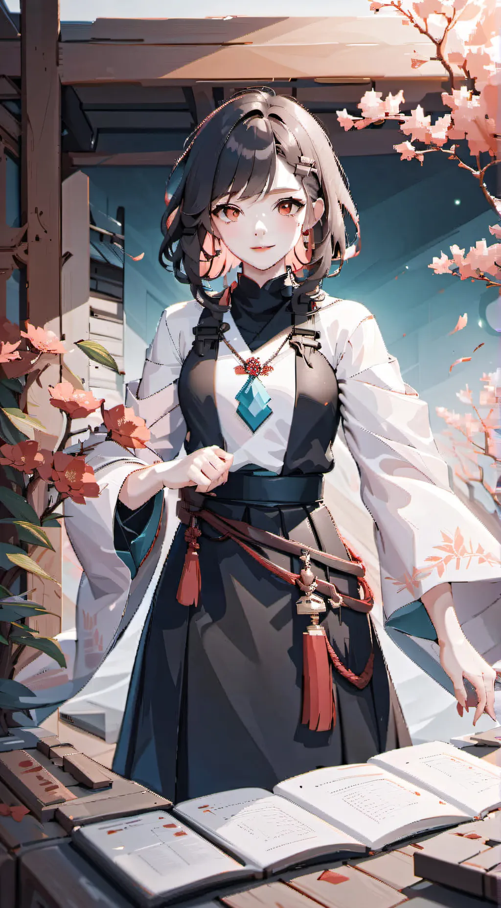 ai character: Luna background