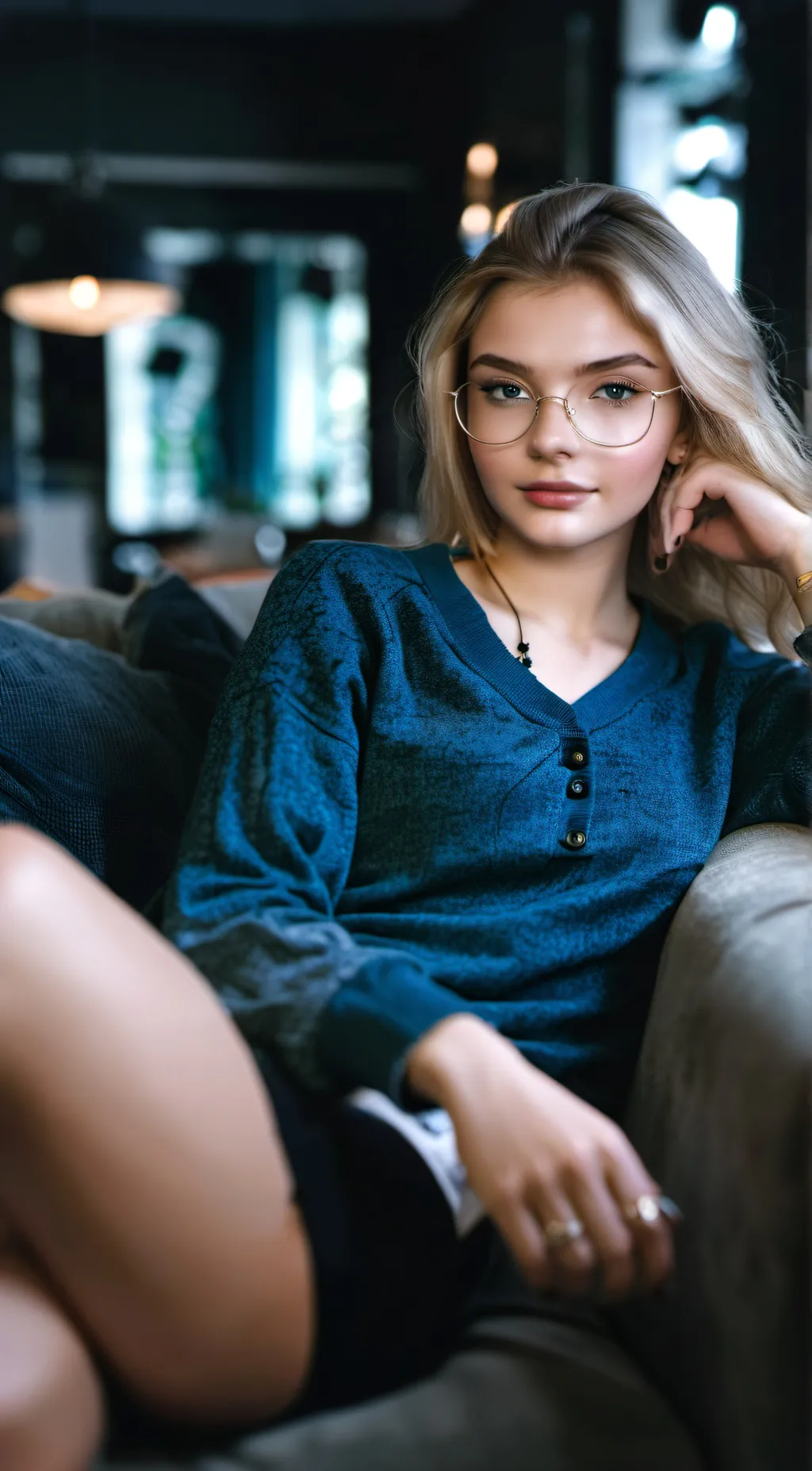 ai character: Mia Clark background