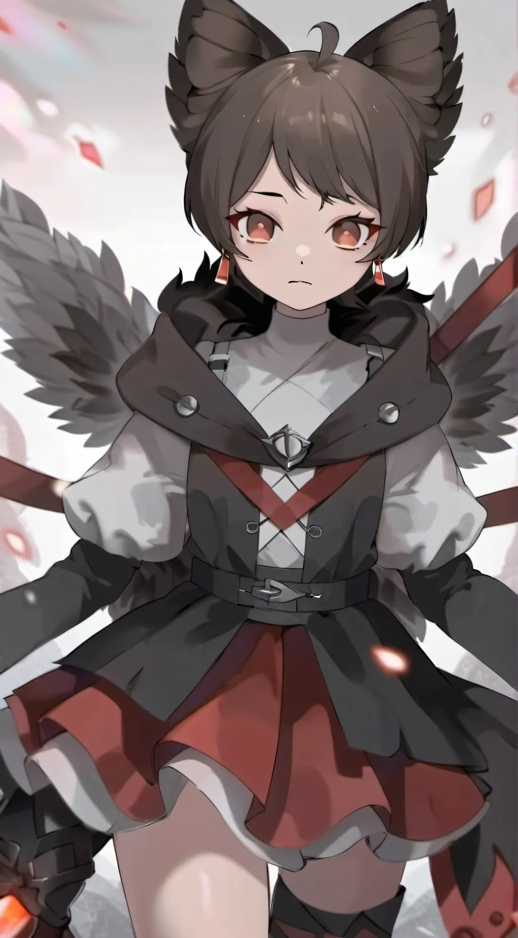 ai character: wolf background