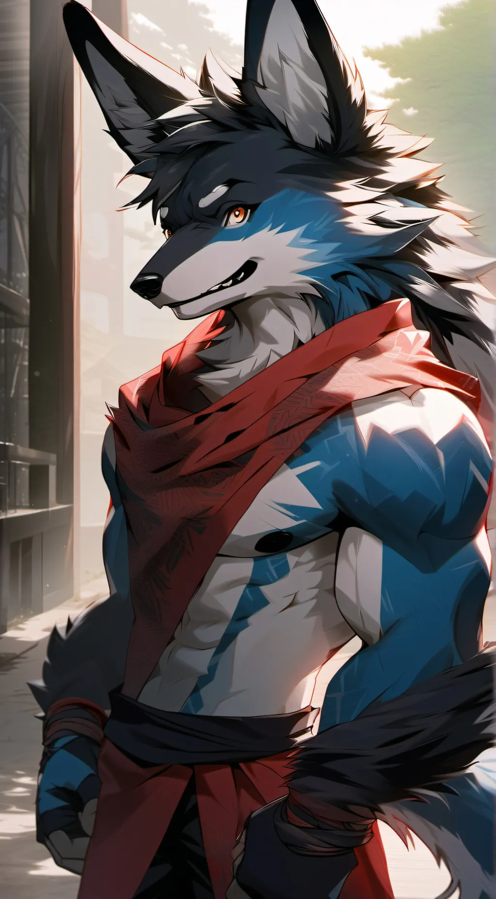 ai character: infinite background