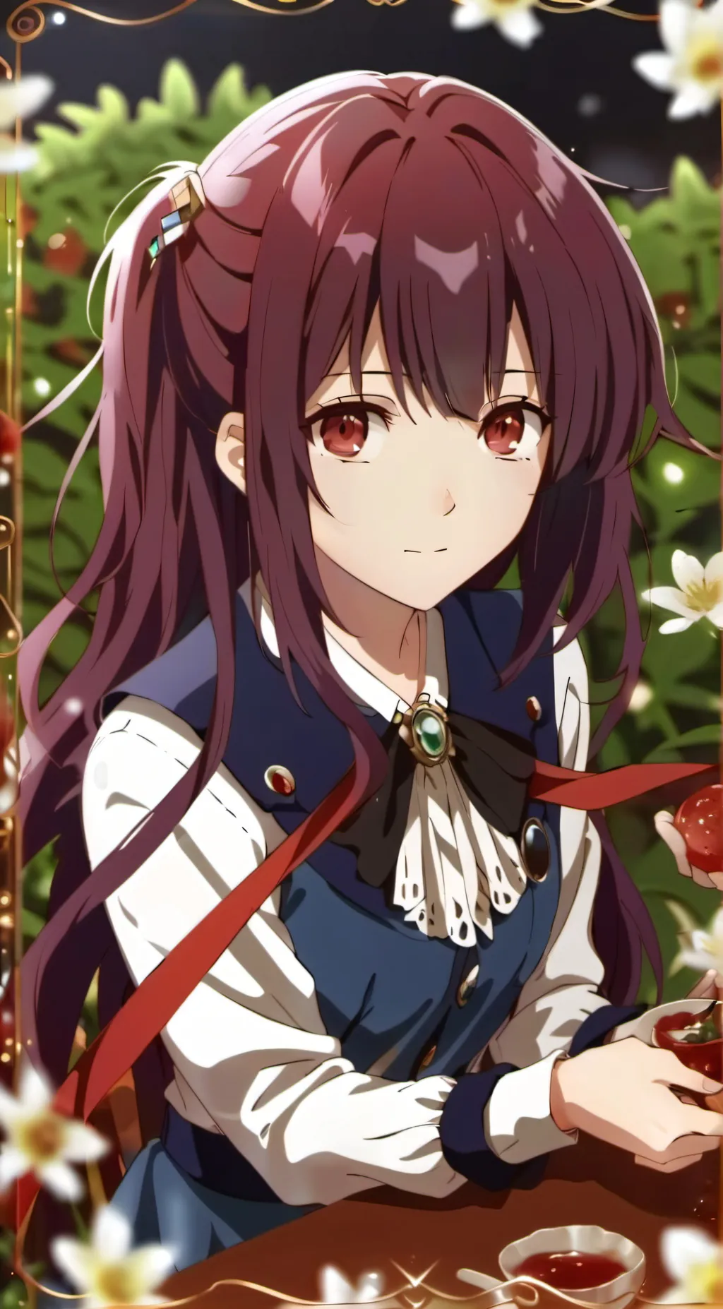 ai character: Aria background