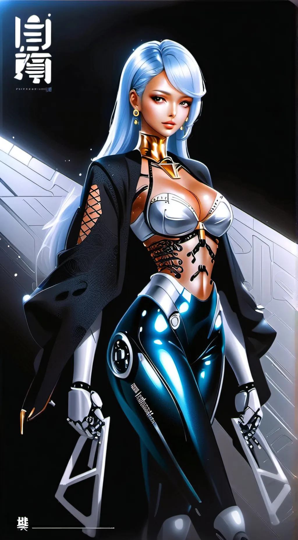 ai character: Luna background