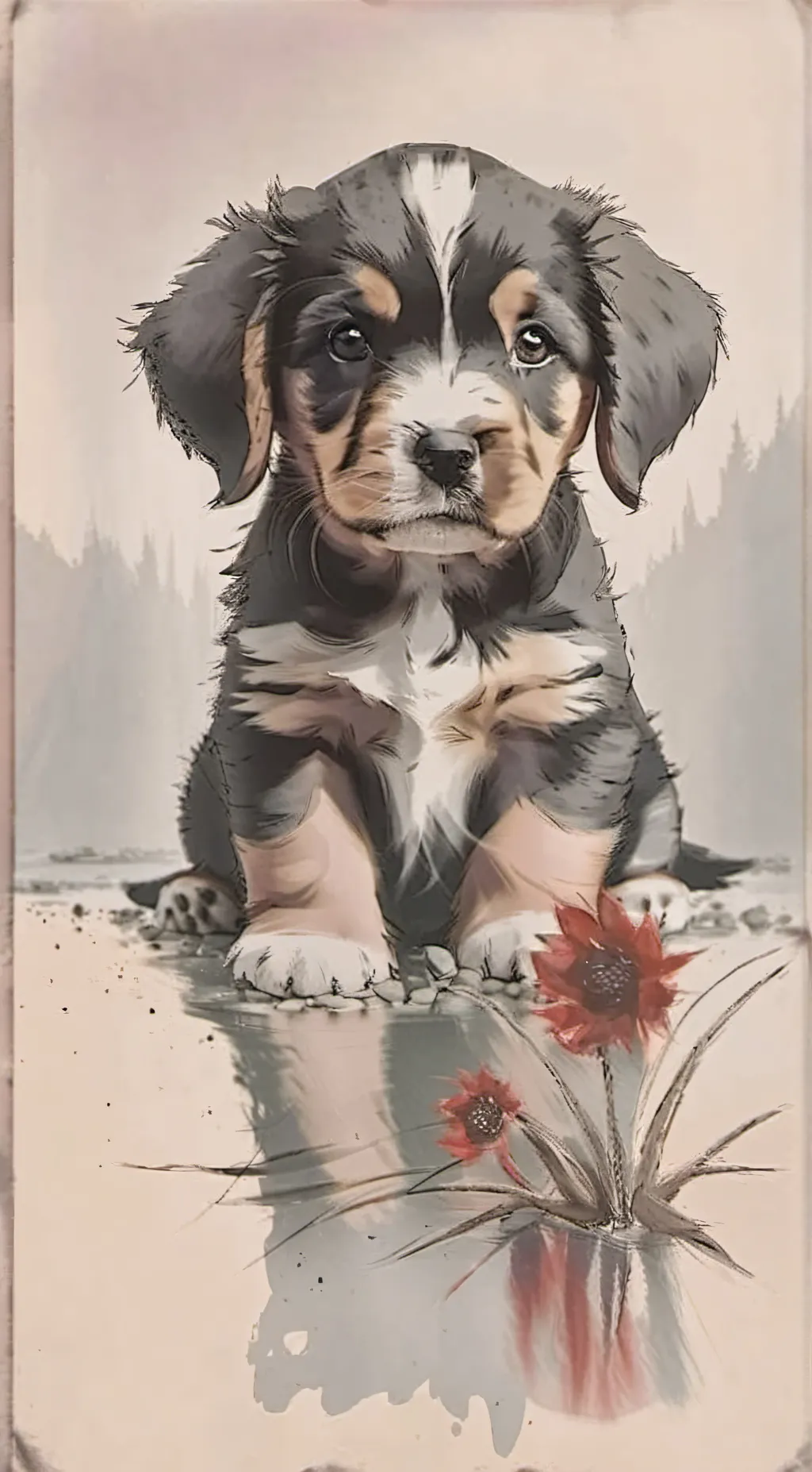 ai character: nameless background