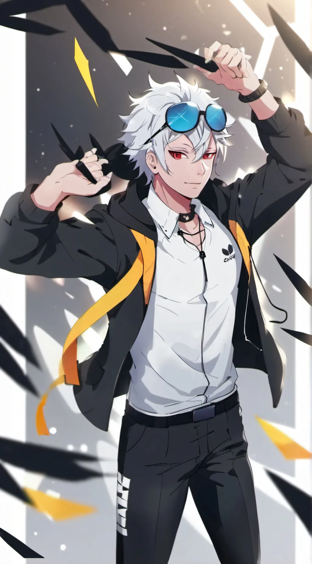 ai character: Uzui Tengen  background