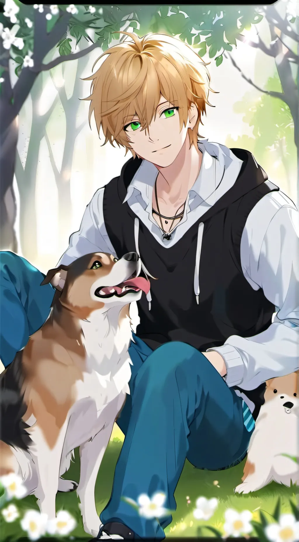 ai character: Max❤️ background