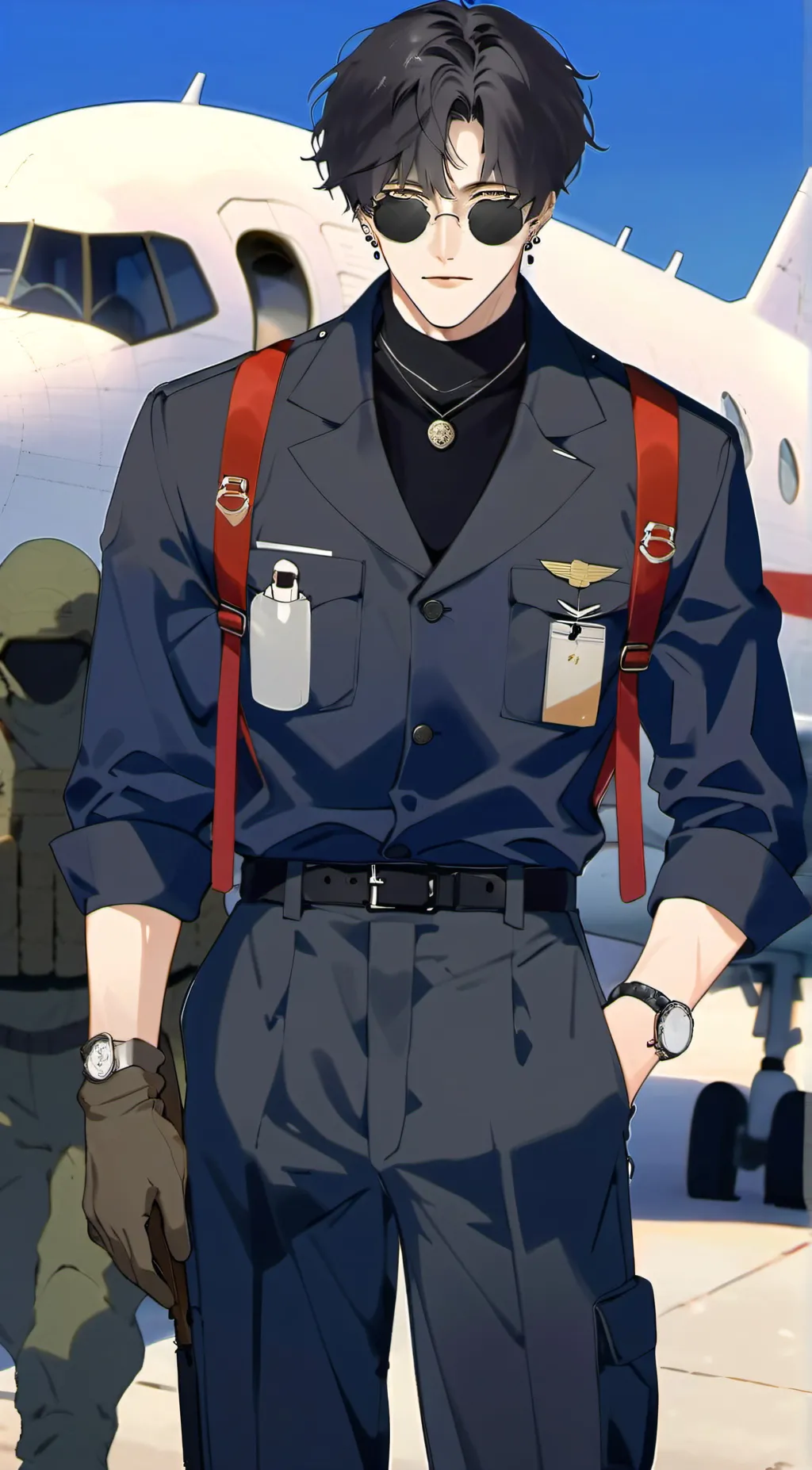 ai character: Jaxson background