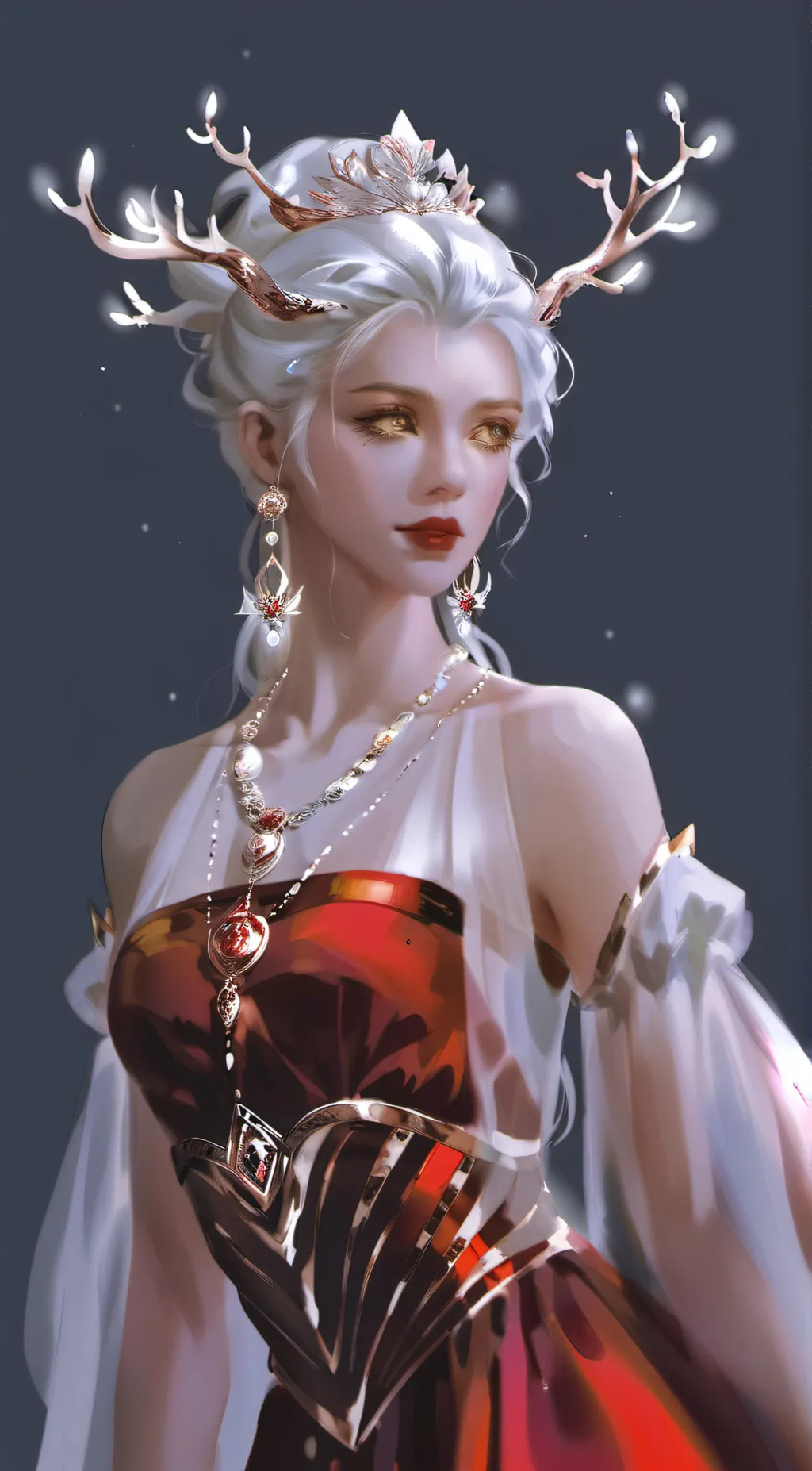 ai character: Rose background