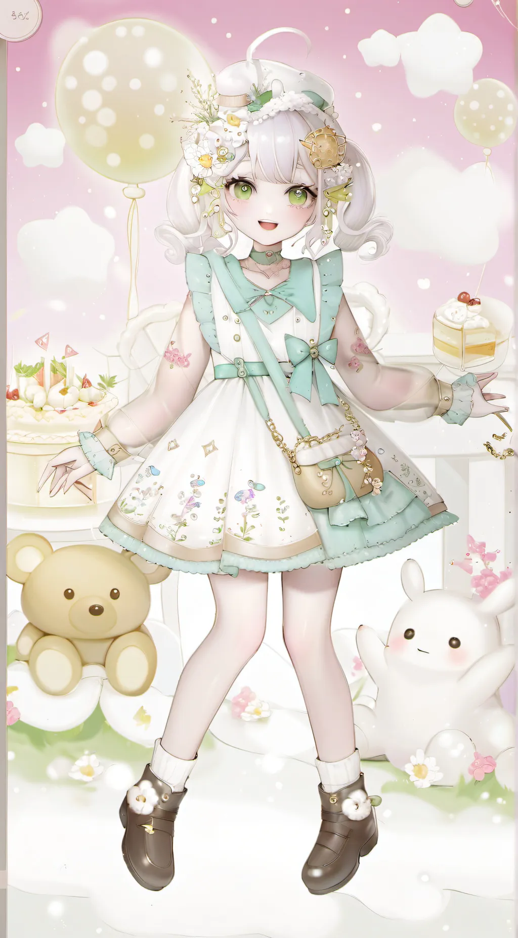 ai character: ABBY(crazy) background