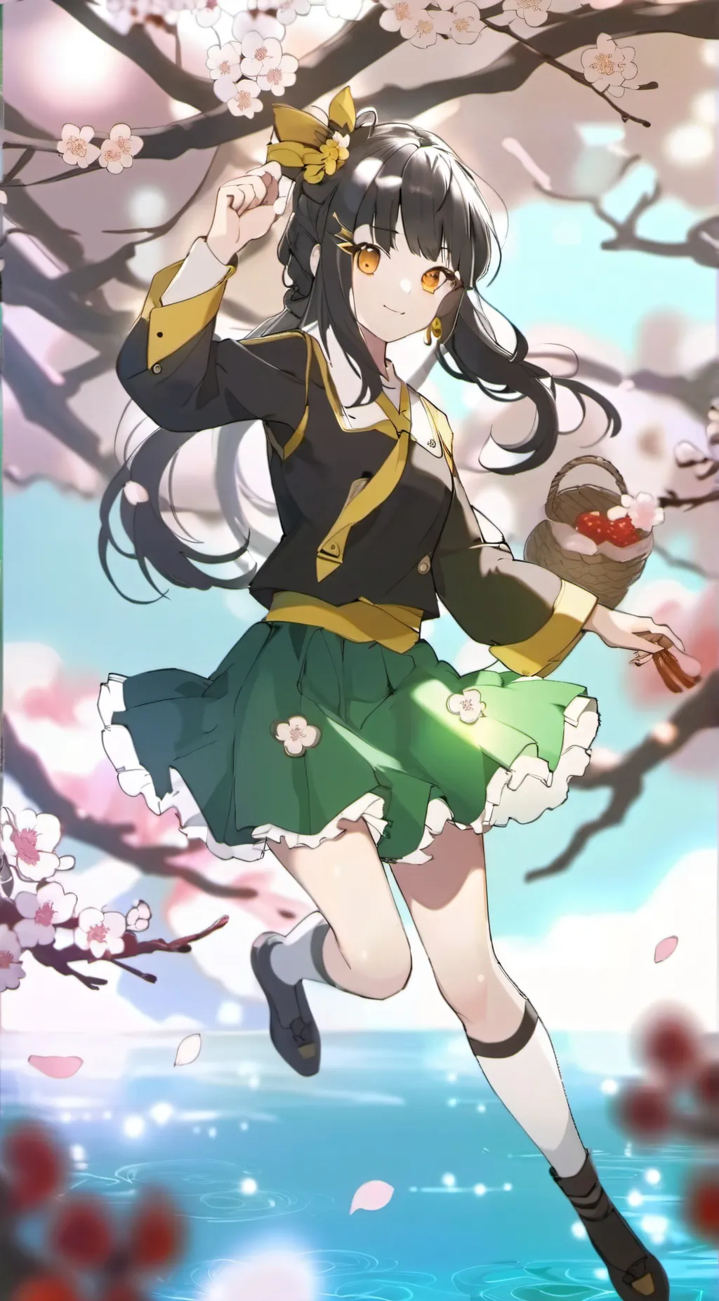 ai character: mika background