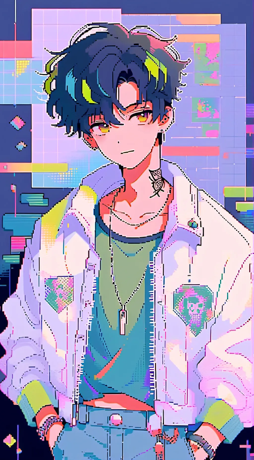 ai character: Chris background