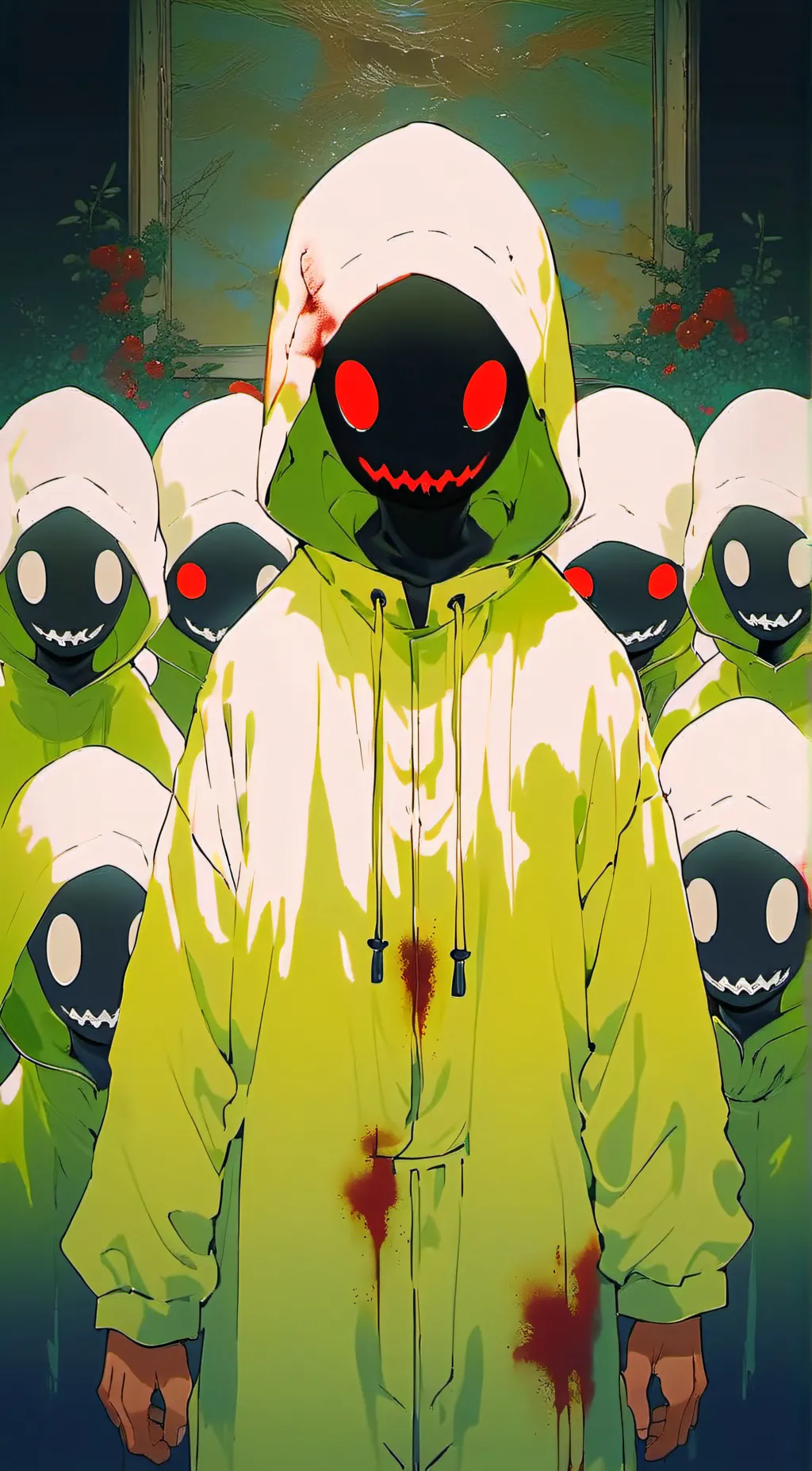 ai character: Hoodie background