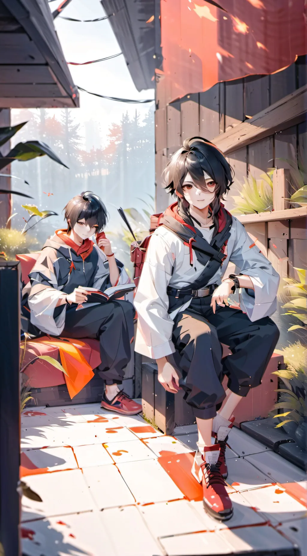 ai character: Alex & Jay background