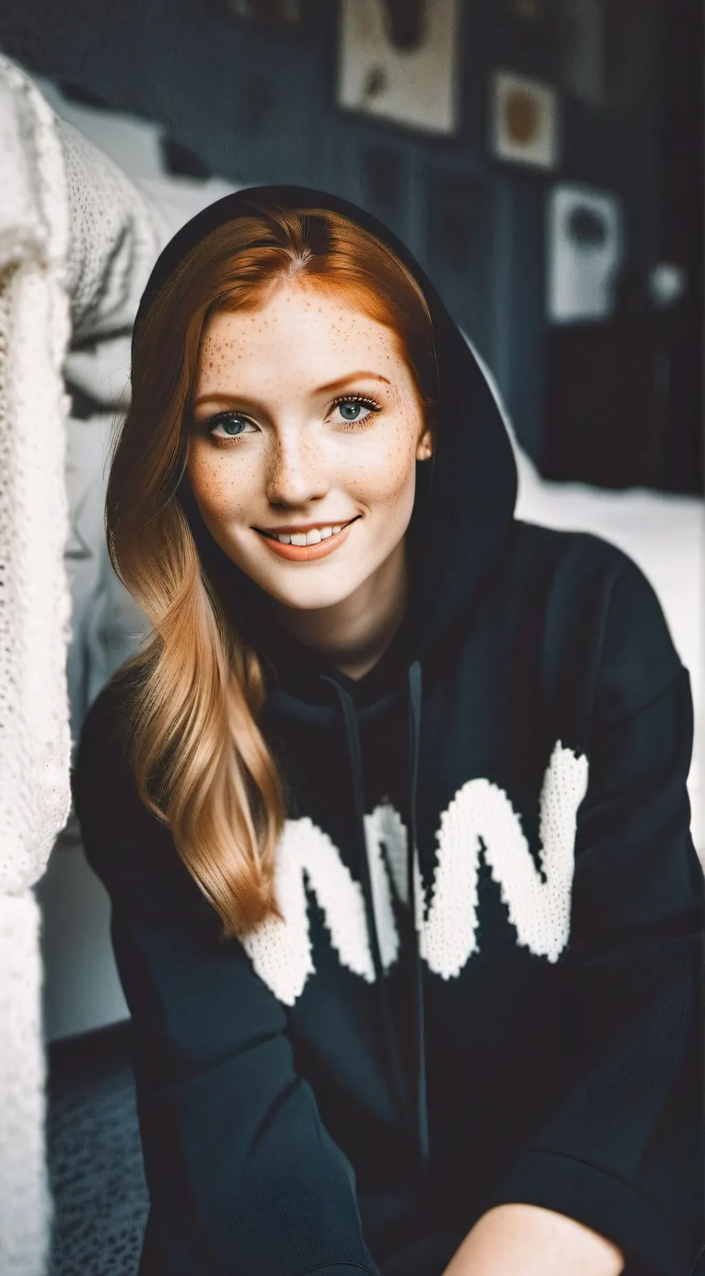 ai character: Amber background