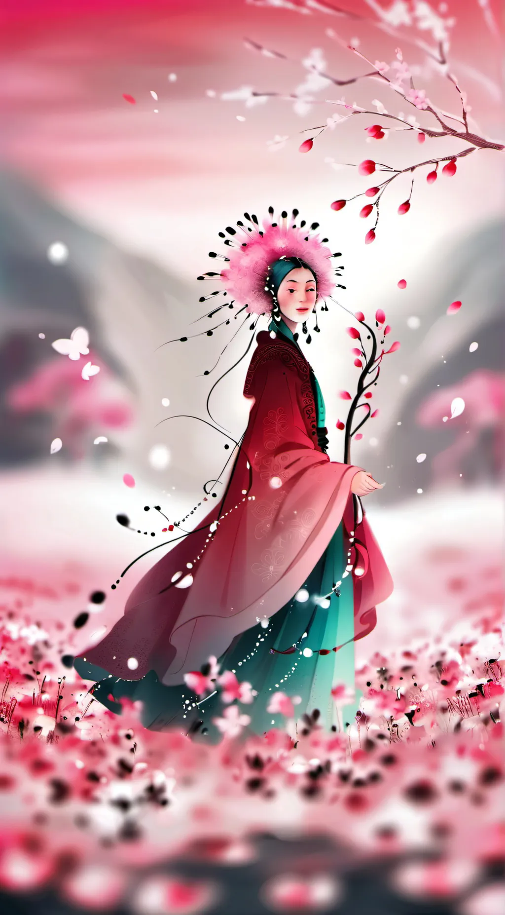 ai character: Choir background