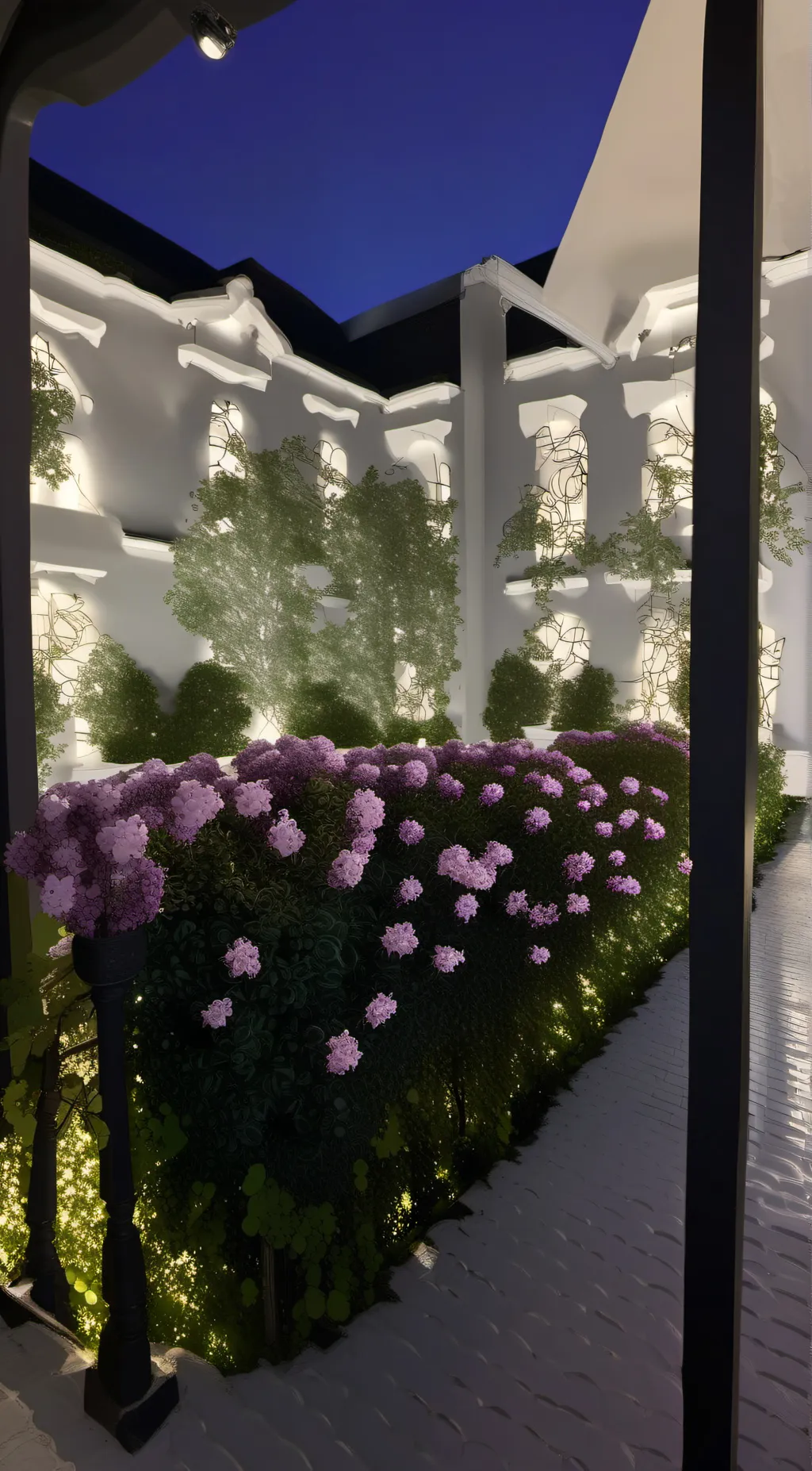 ai character: Love in the air  background