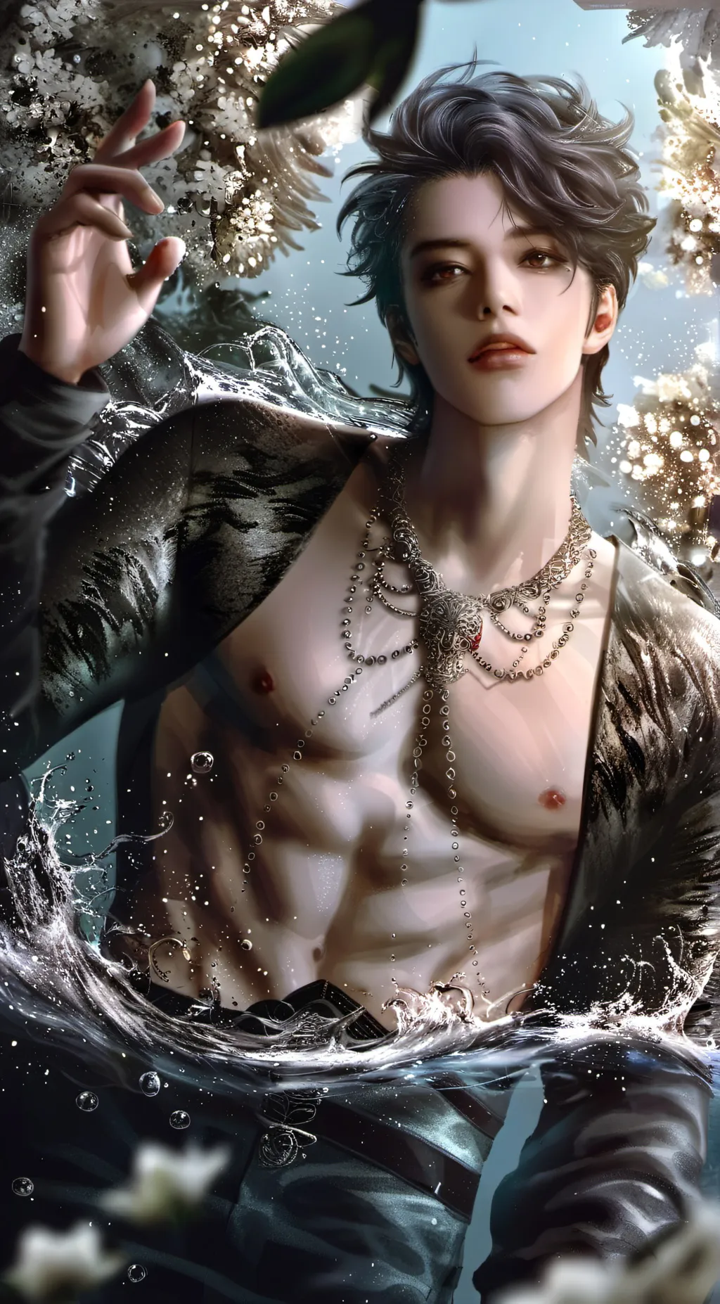 ai character: adam background