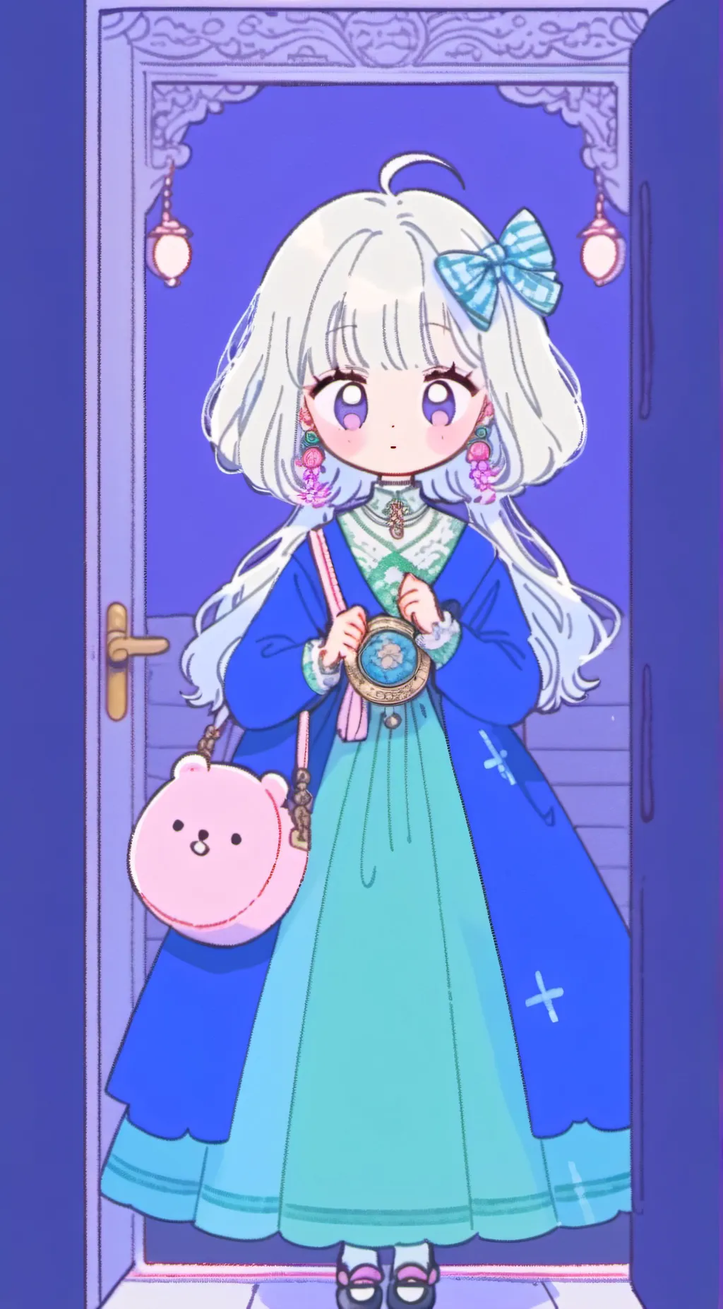 ai character: Sarah Moonie background