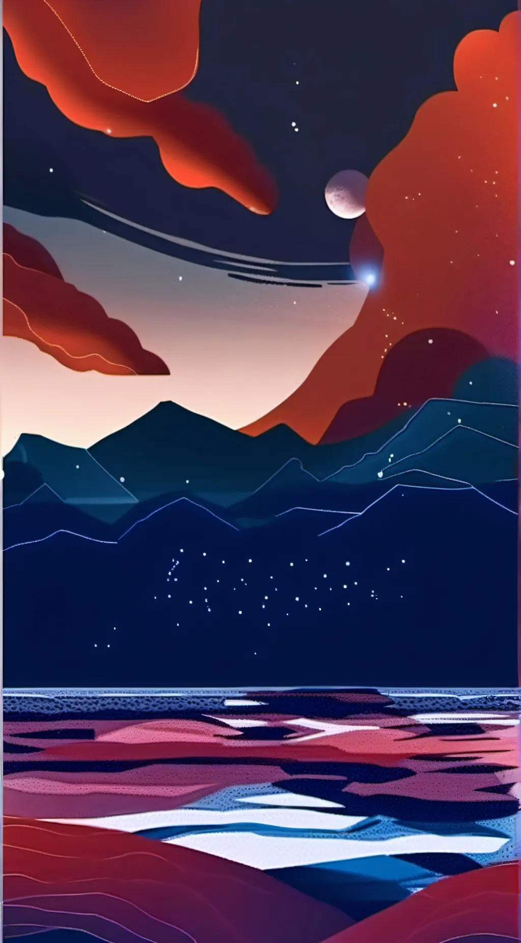 ai character: Christmas mha background