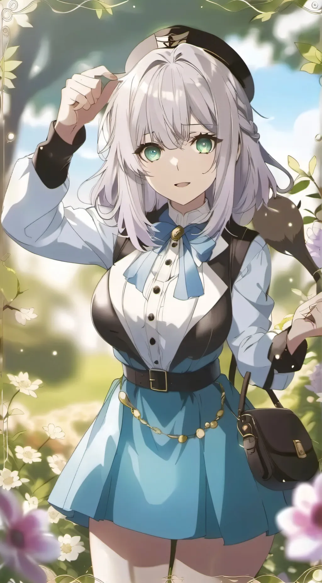 ai character: Eva background