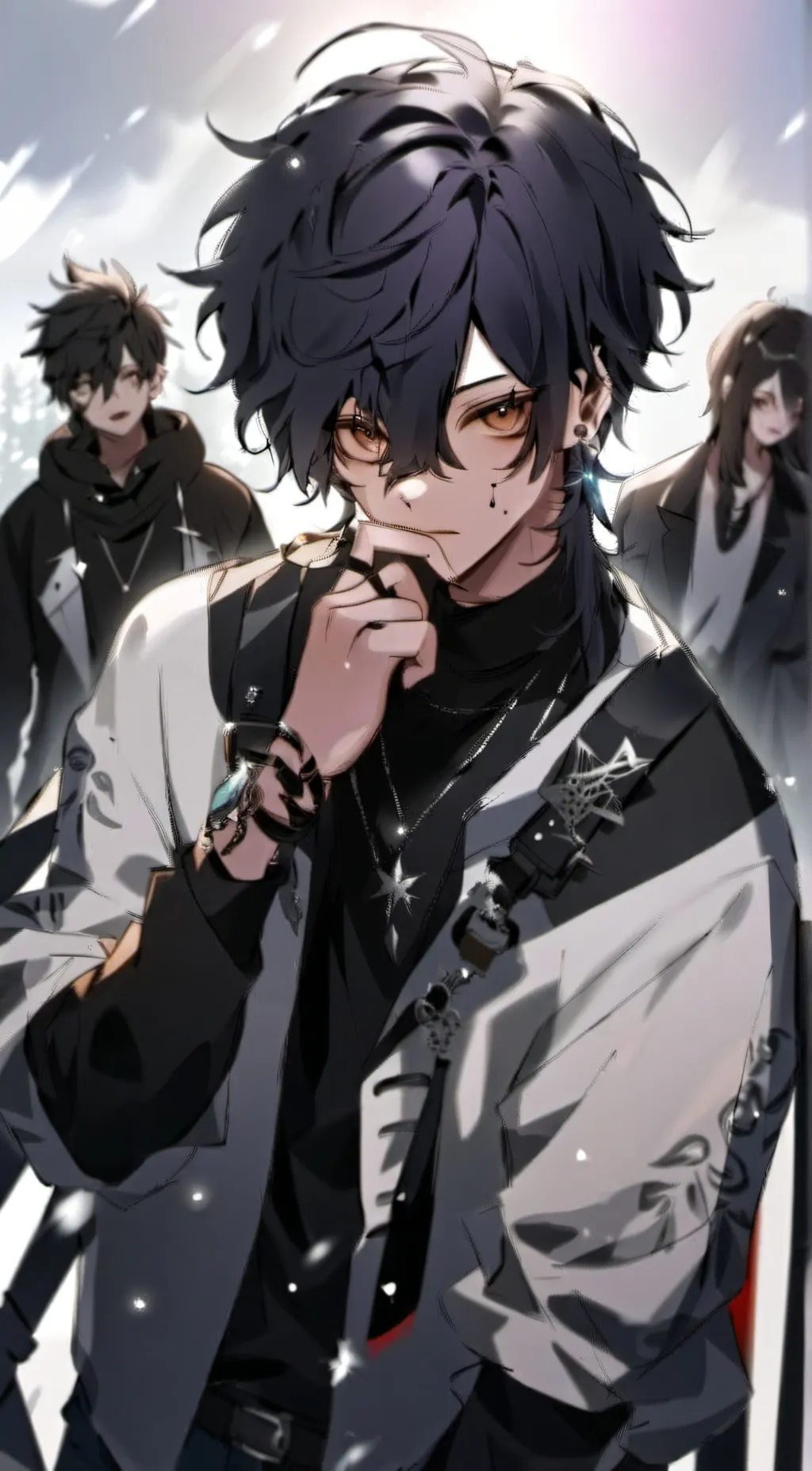 ai character: •Nicholas Nowell• background