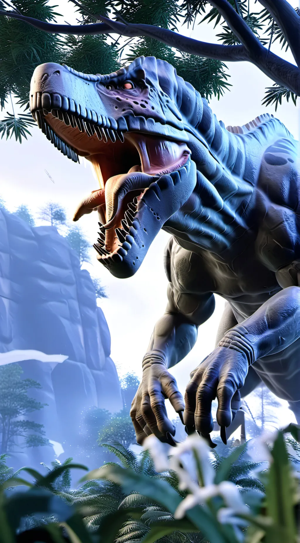 ai character: Mapusaurus  background