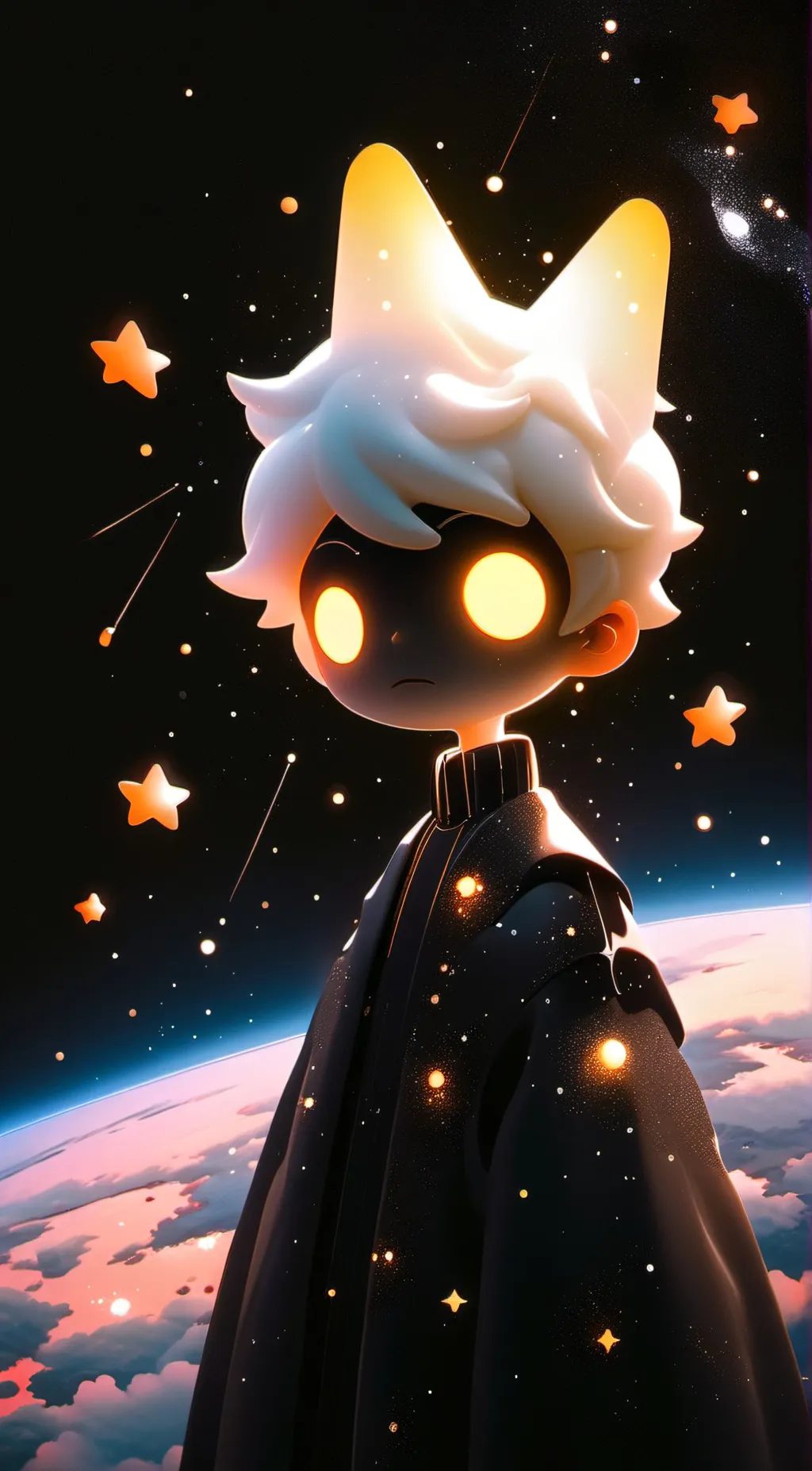 ai character: murder drones  background